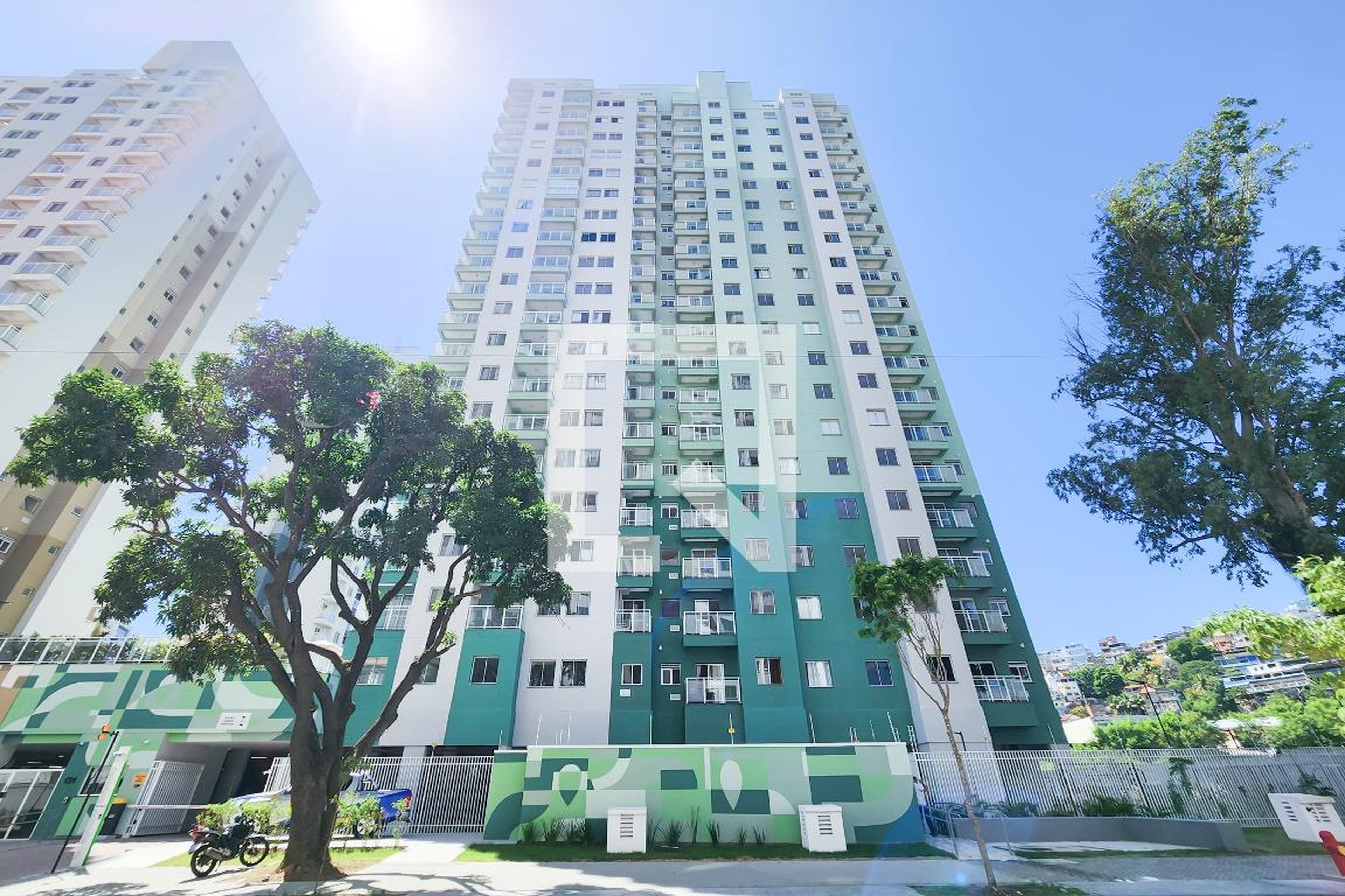 Fachada Condomínio em Rua Geógrafo Milton Santos, 1