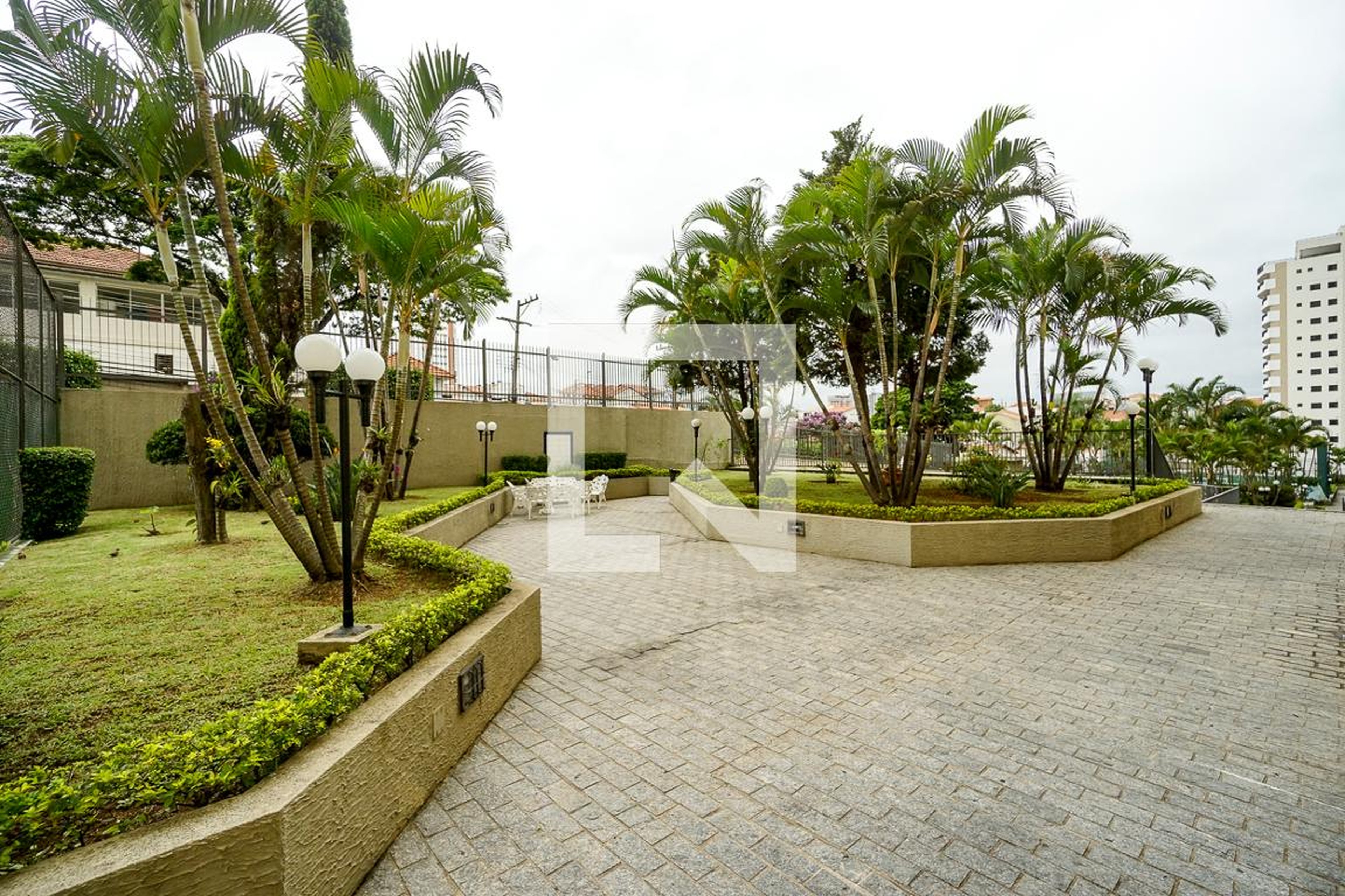 Área externa - Jardins do Louvre