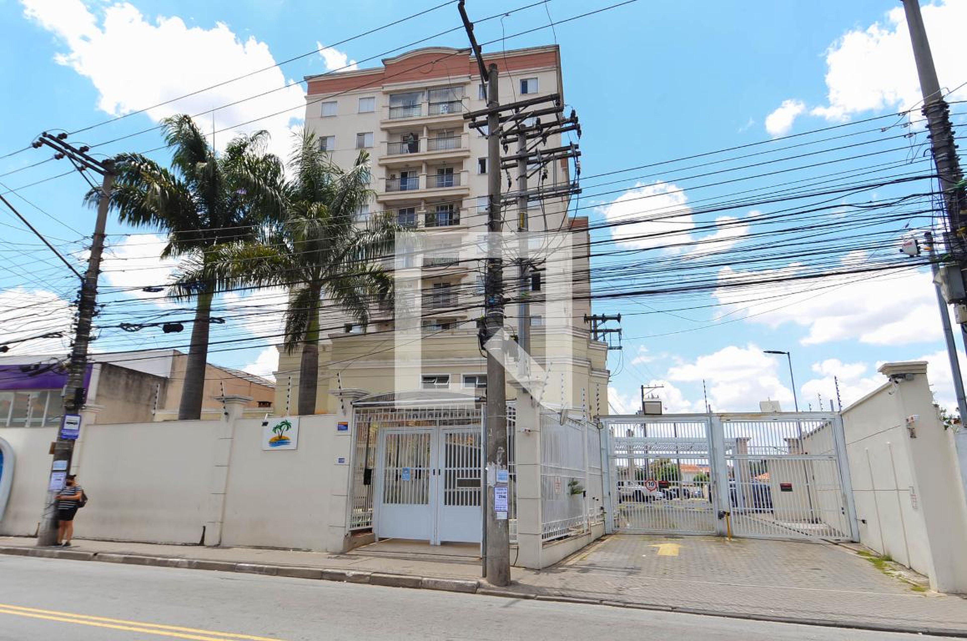 Fachada do Condominio Residencial Ilhas do Mediterrâneo