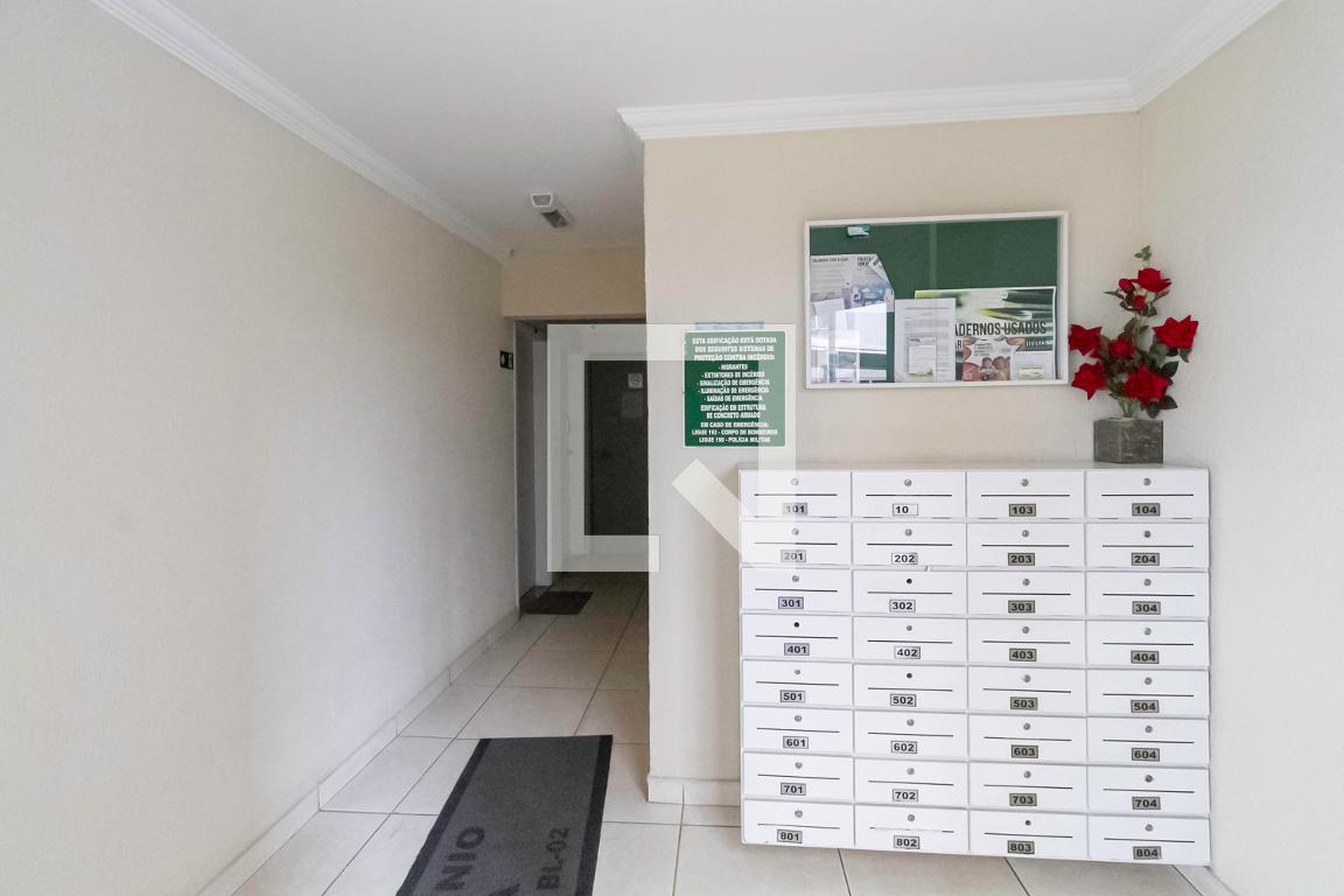 Hall social - Residencial Petra