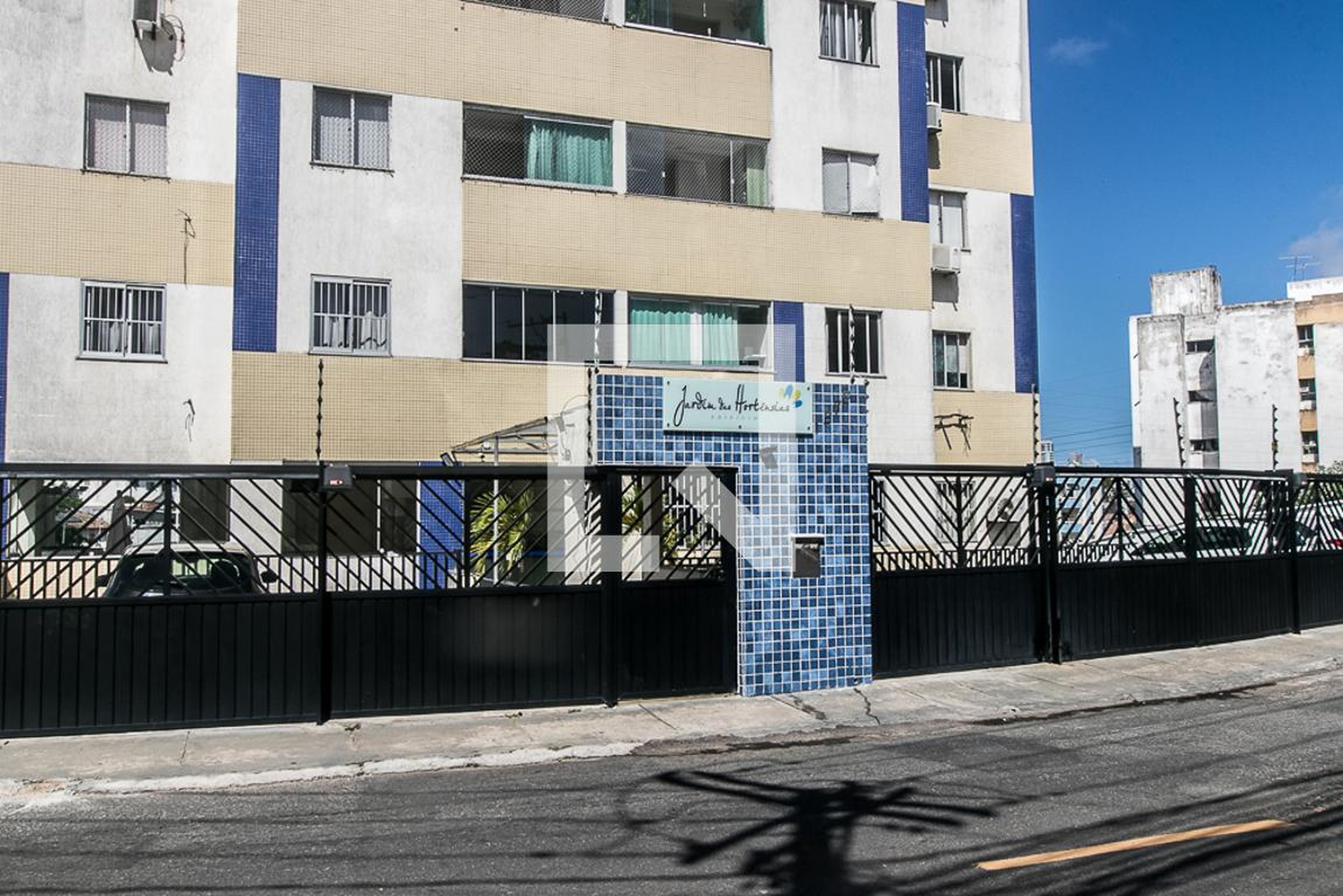 Fachada Condomínio Jardim das Hortências