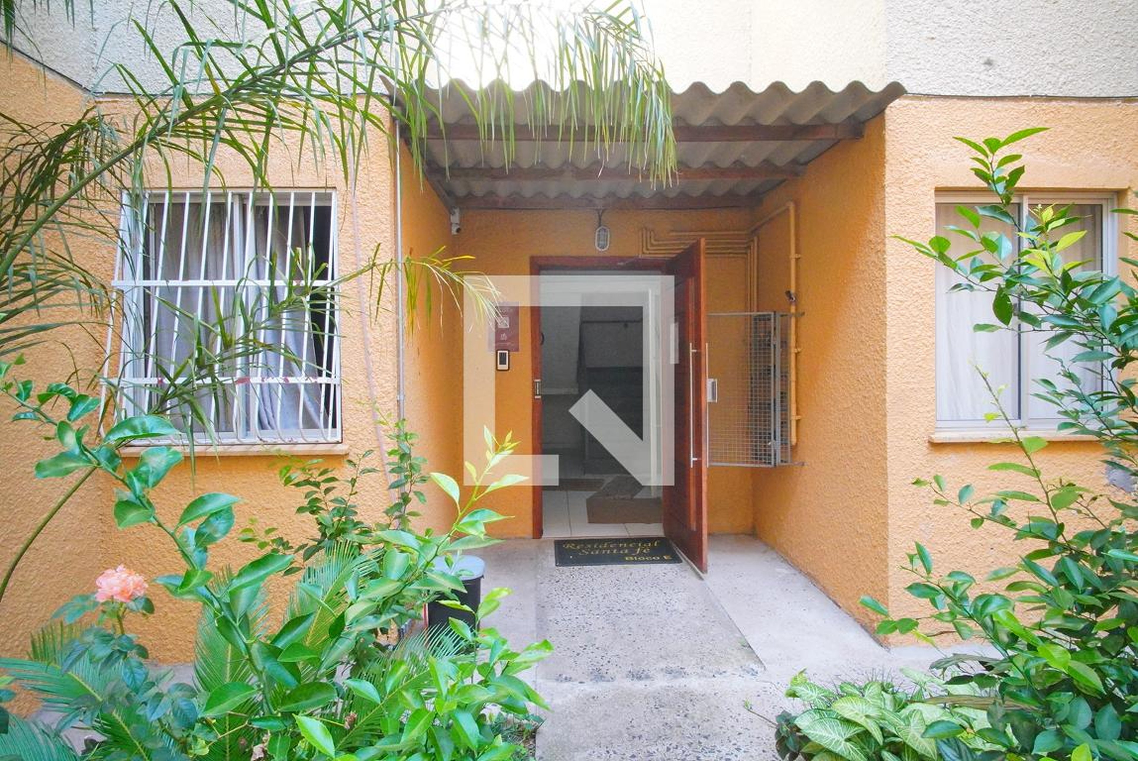 Entrada do Prédio - Residencial Santa Fé