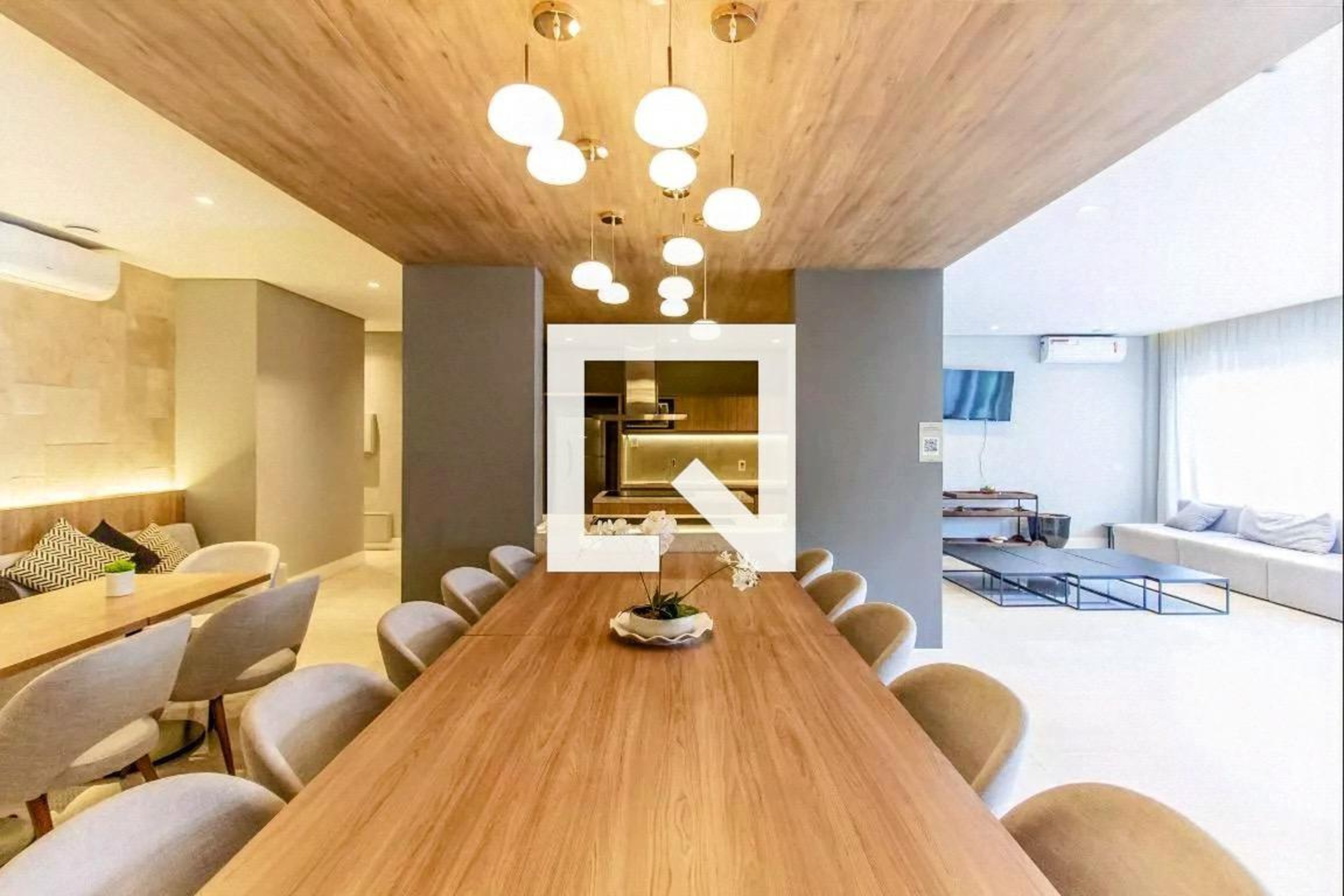 Espaço Gourmet - Living Clássico