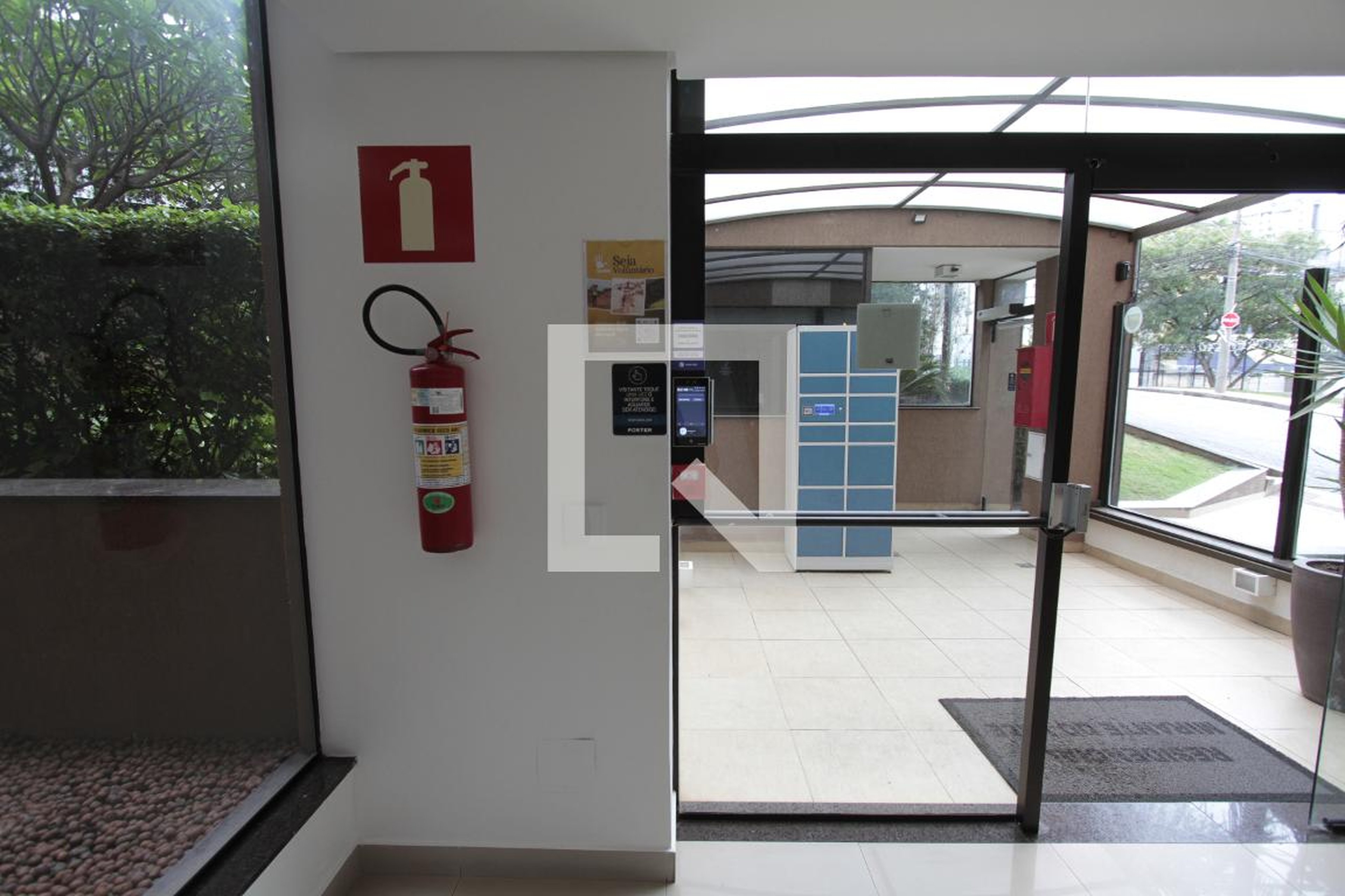 Hall de entrada - Residencial Mirante do Vale