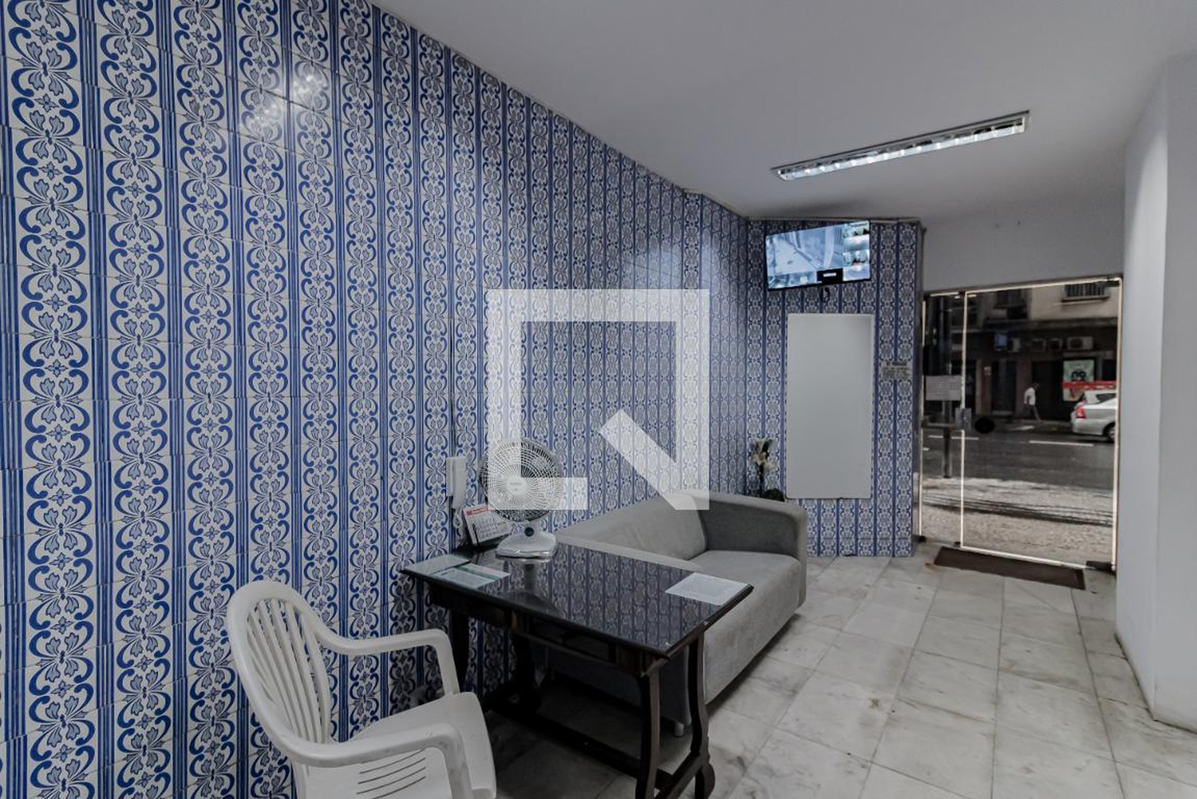 Hall de entrada - Edifício Claudia Cristina