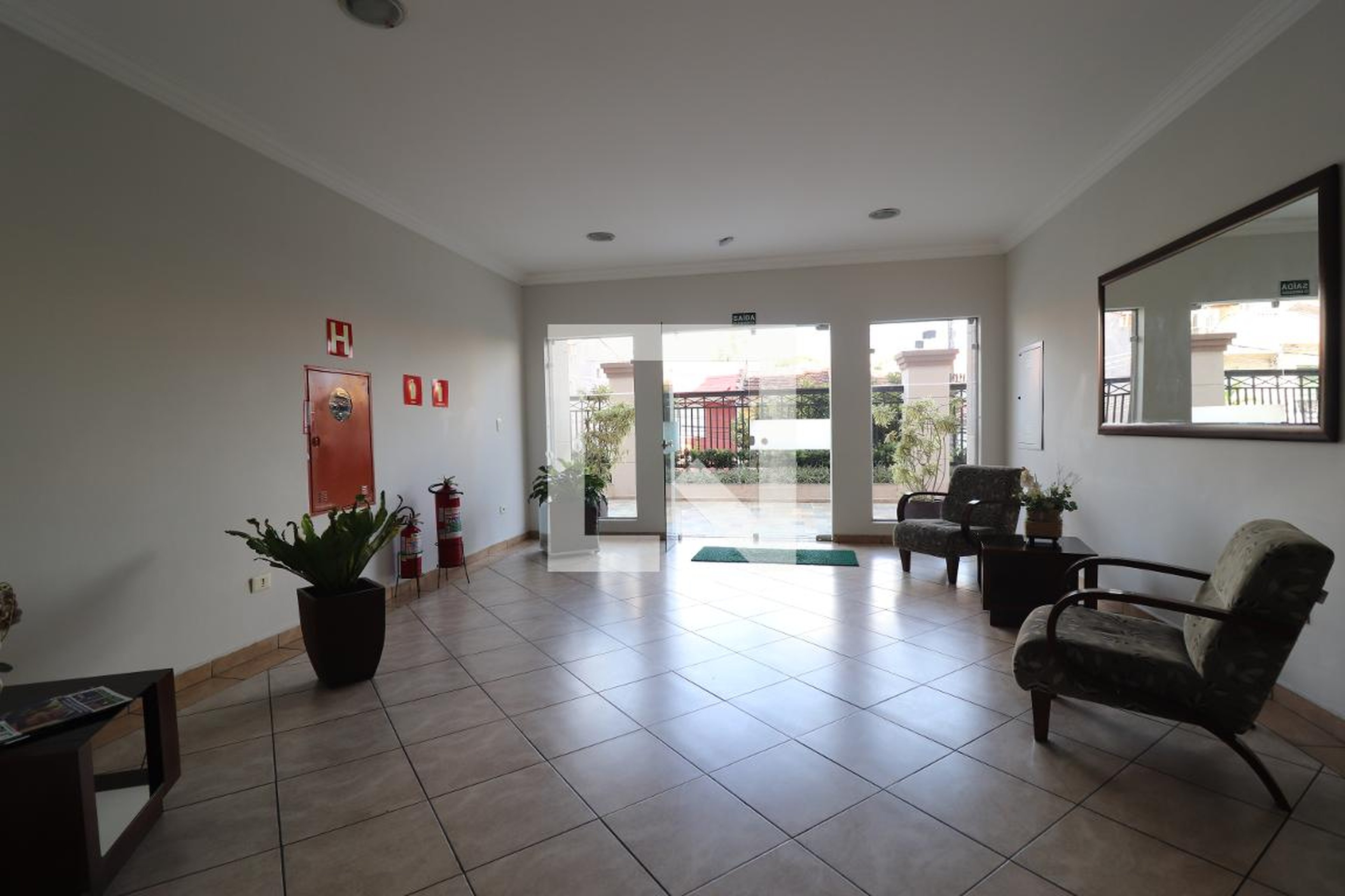 Hall de entrada - Residencial Plumeria