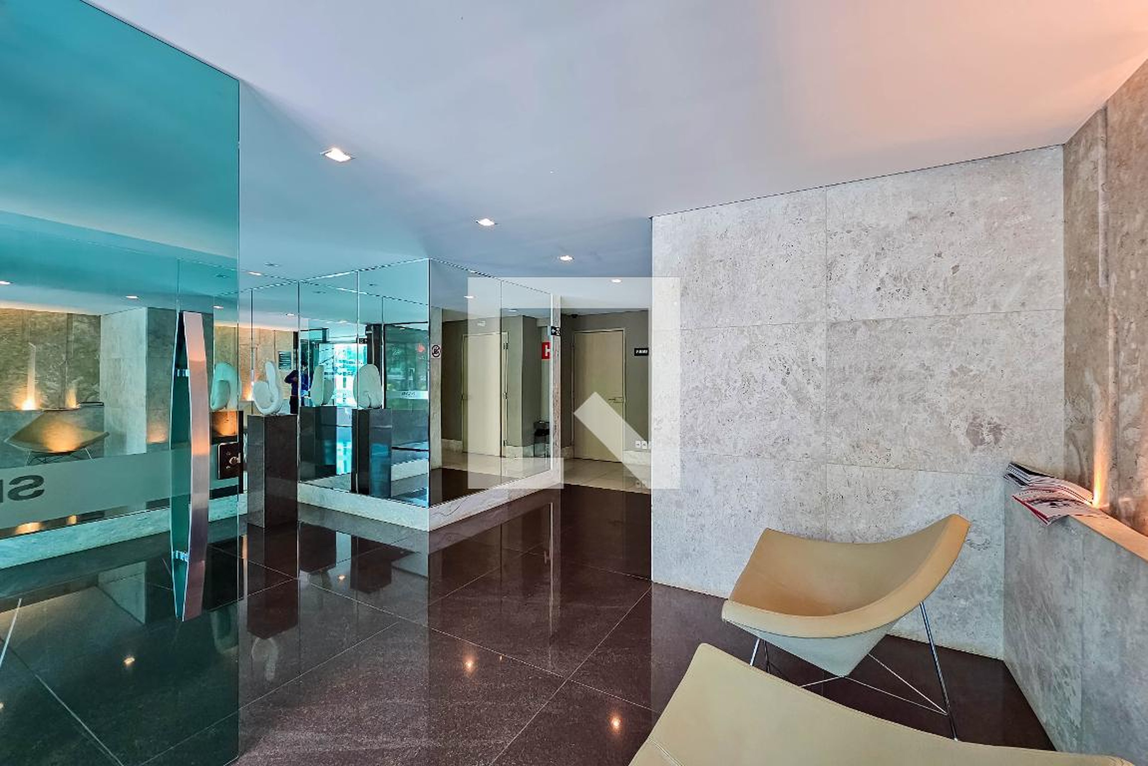 Hall social Condomínio Spazio Primo