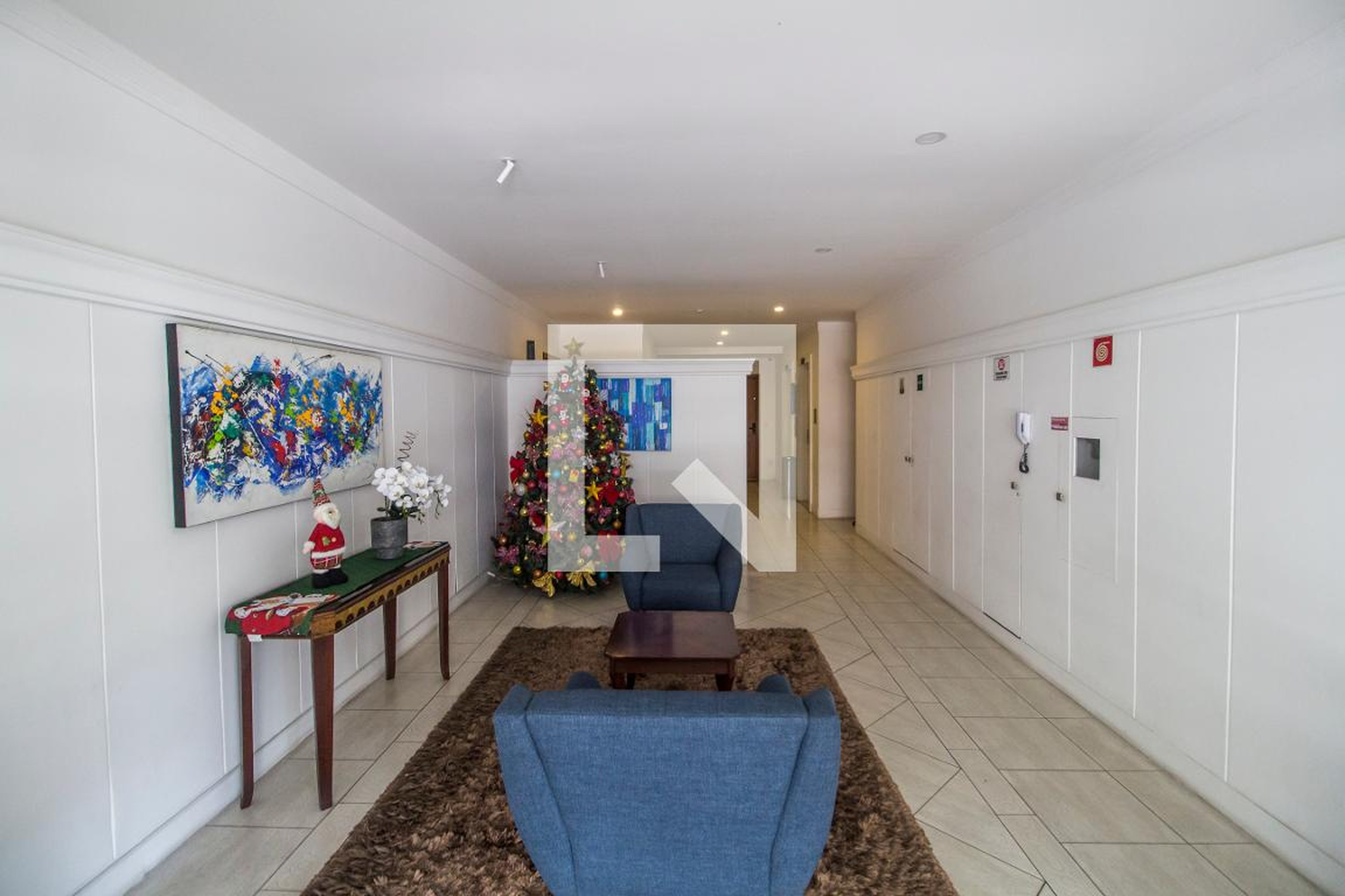 Hall de entrada - Residencial Bosques de Tamboré