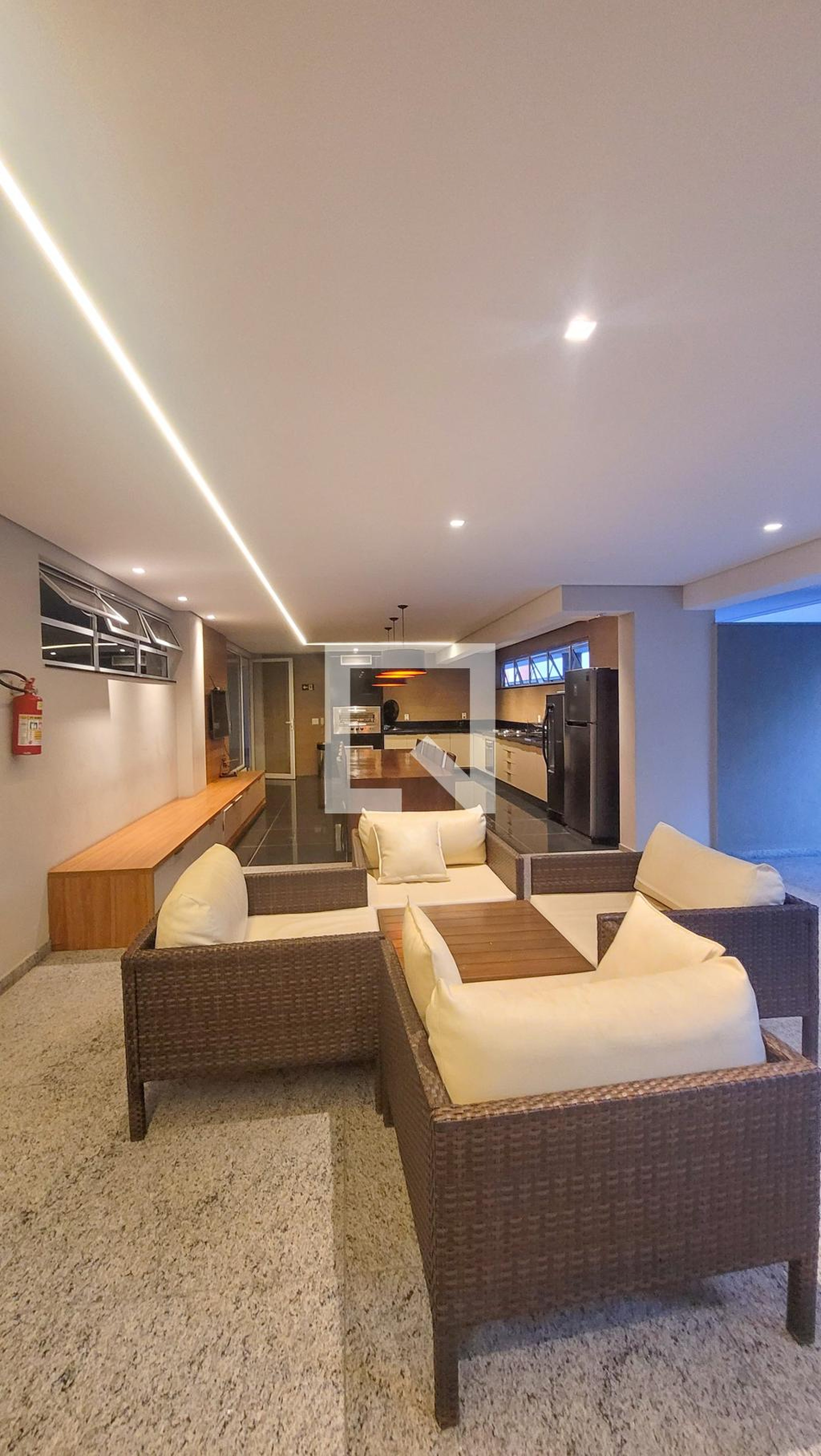 Área comum Condomínio Dcor Residence