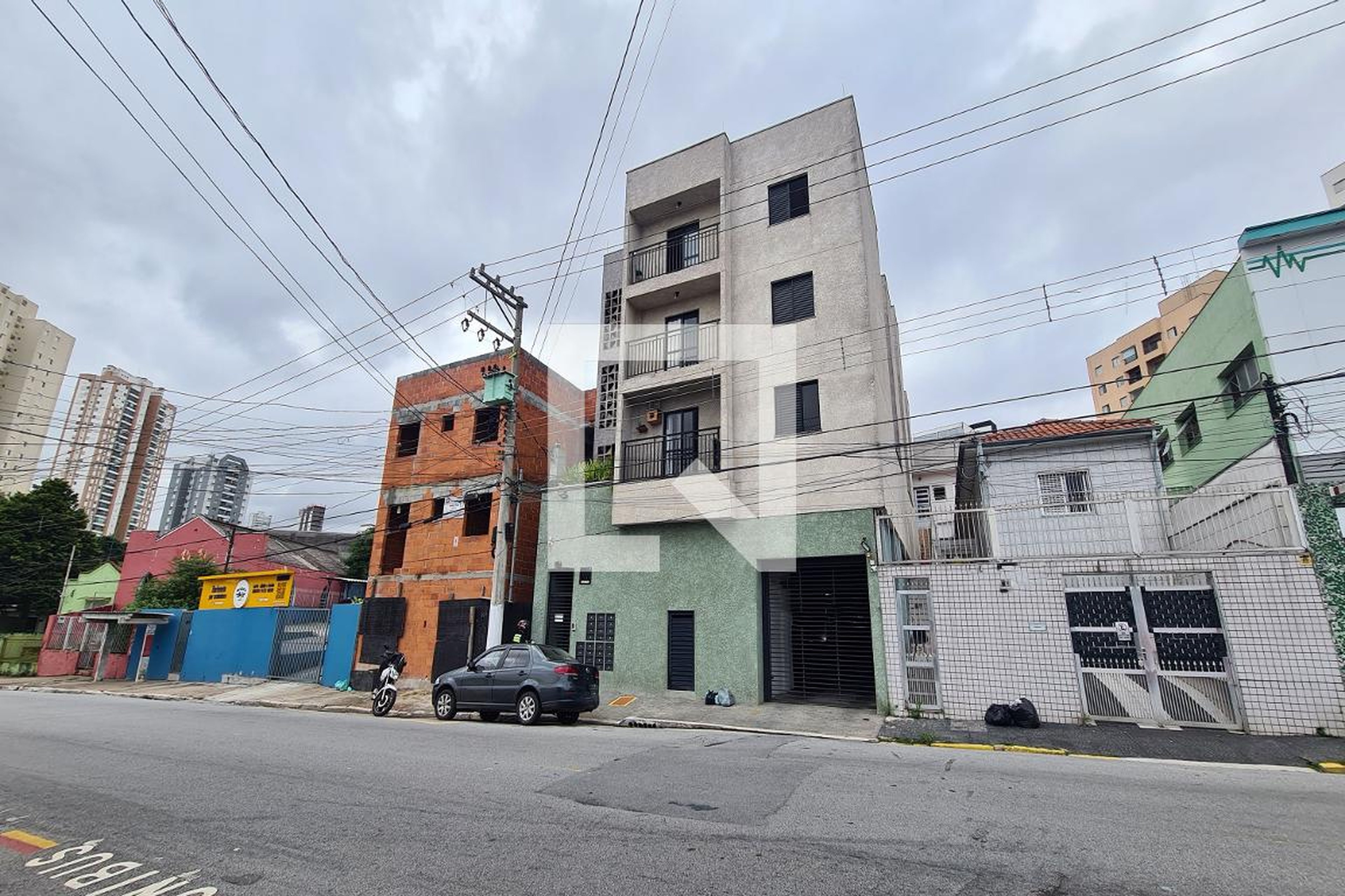 Fachada Condomínio Townhouse