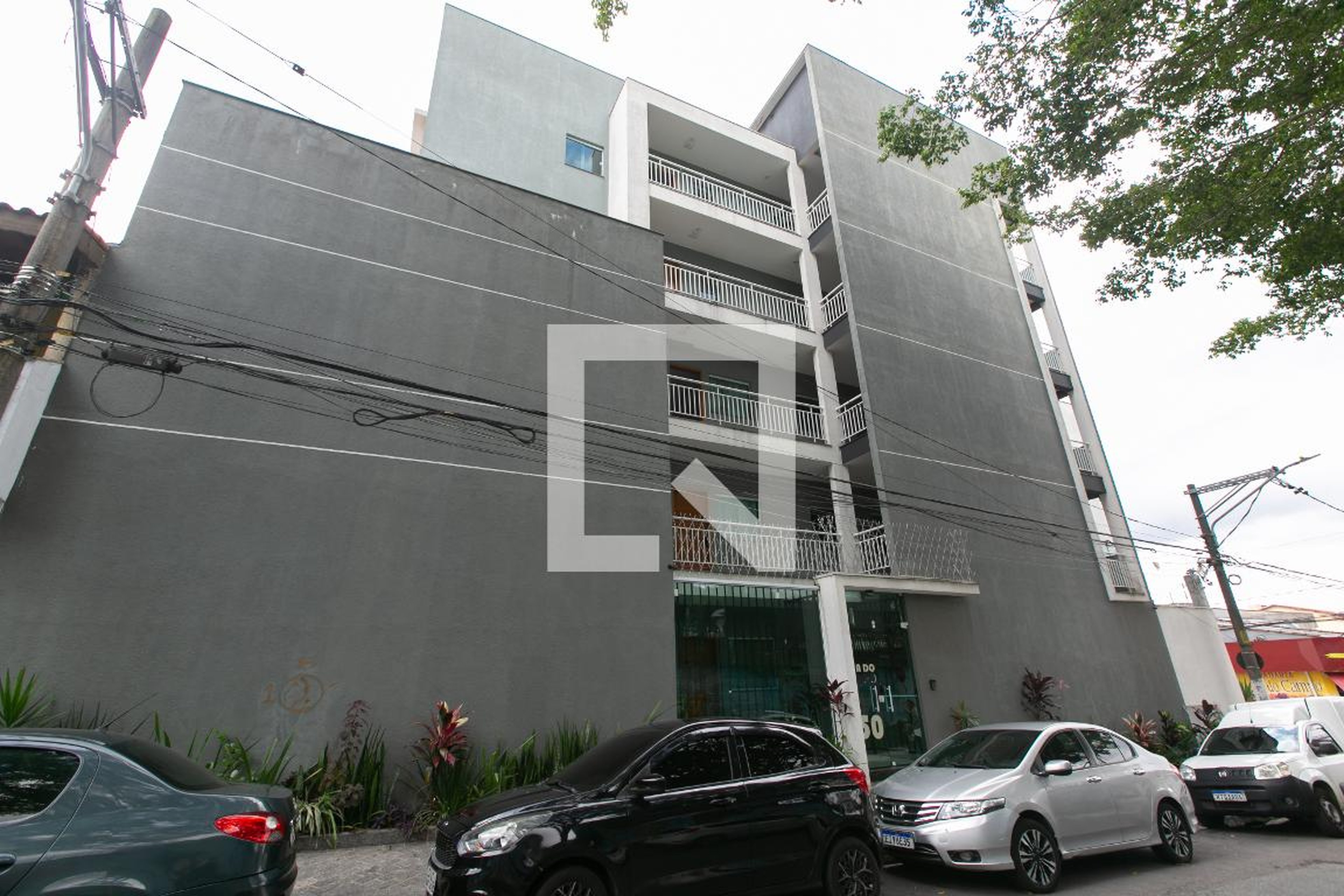 Fachada do Condomínio Residencial Rosa do Campo