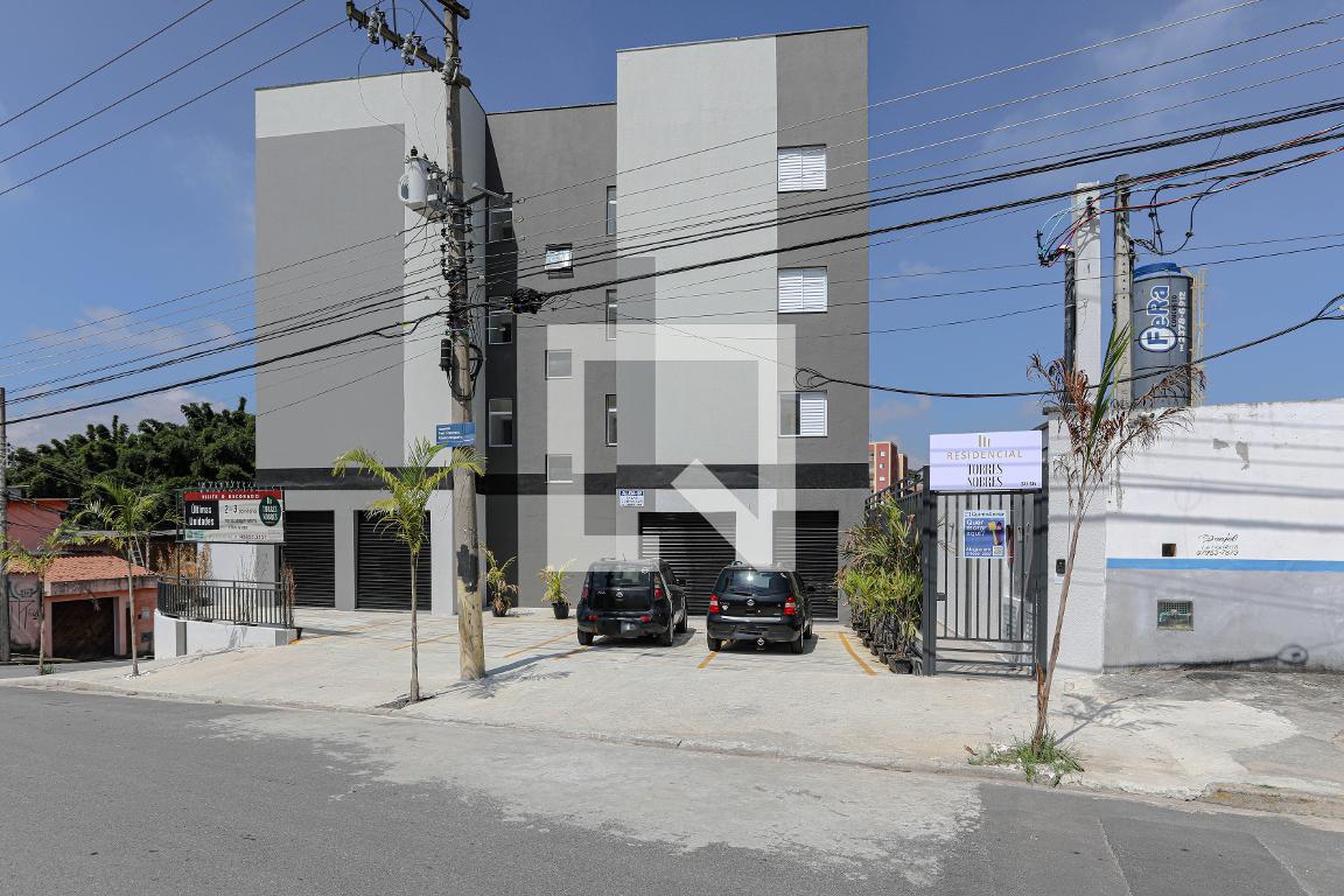 Fachada Condomínio em Avenida Prefeito Francisco Ribeiro Nogueira, 0