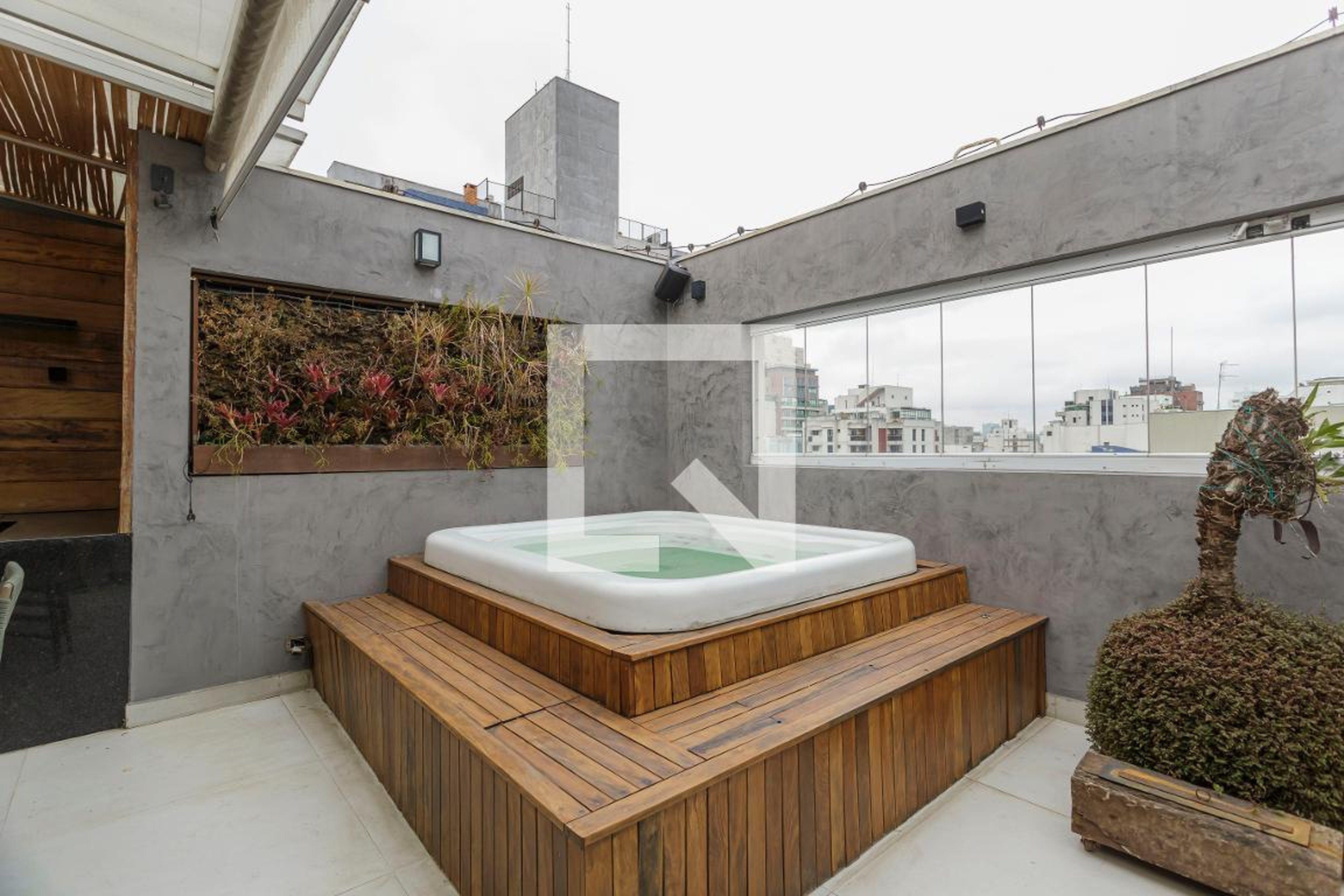 Área externa - Edifício Piazza Di Venézia