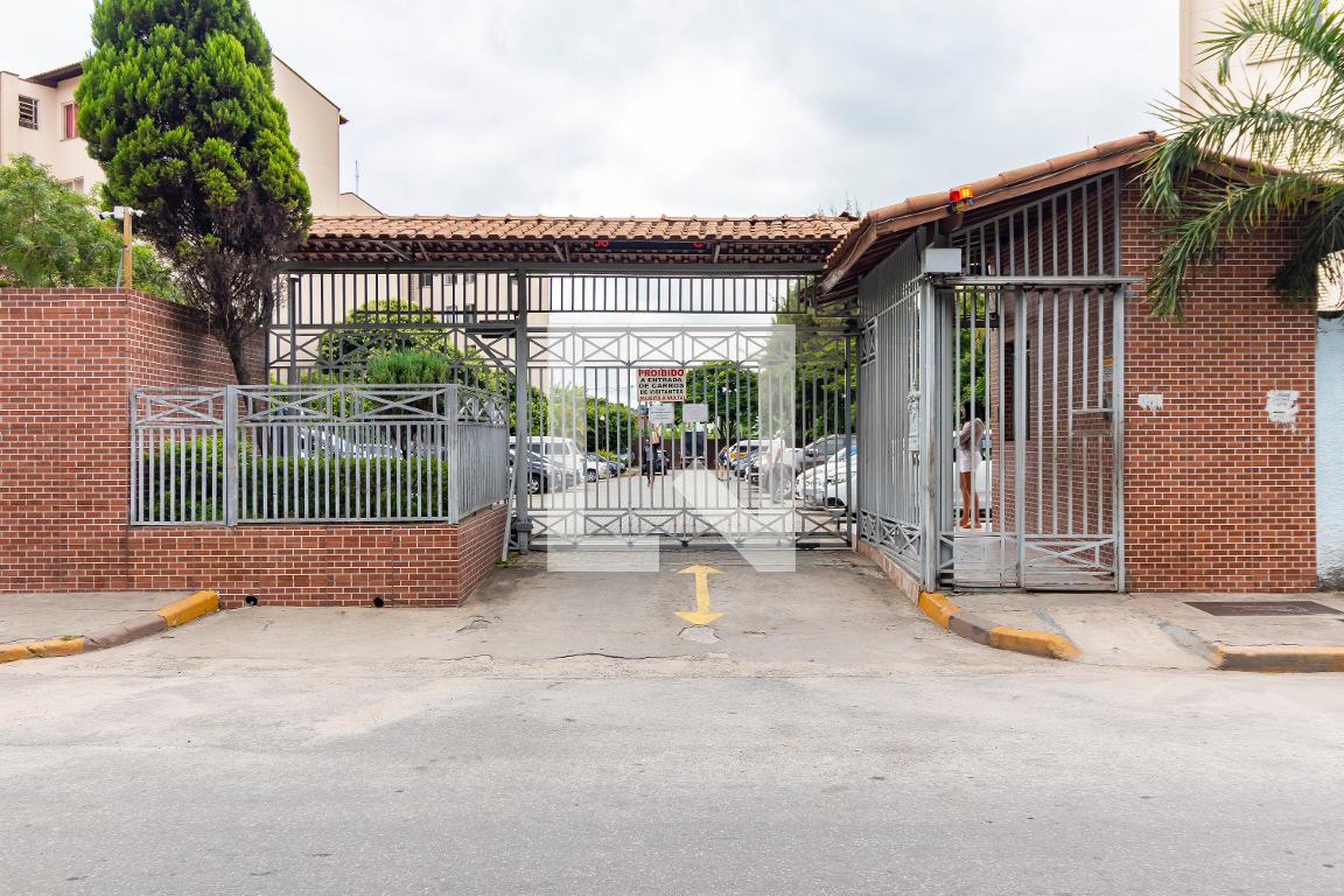 Fachada Condomínio em Rua Papiro-do-Egito, 1308