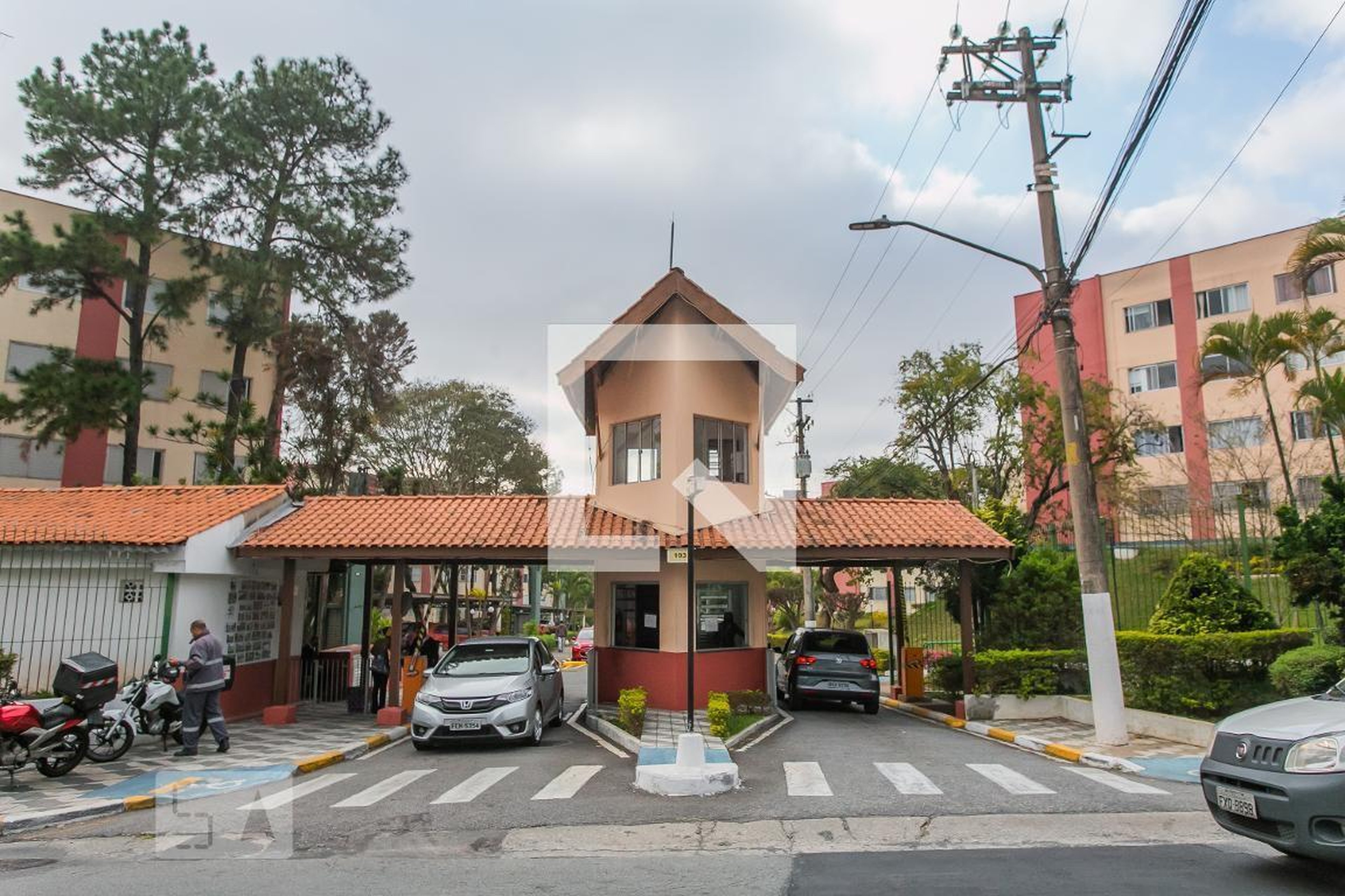 Fachada do Condomínio Residencial São Caetano
