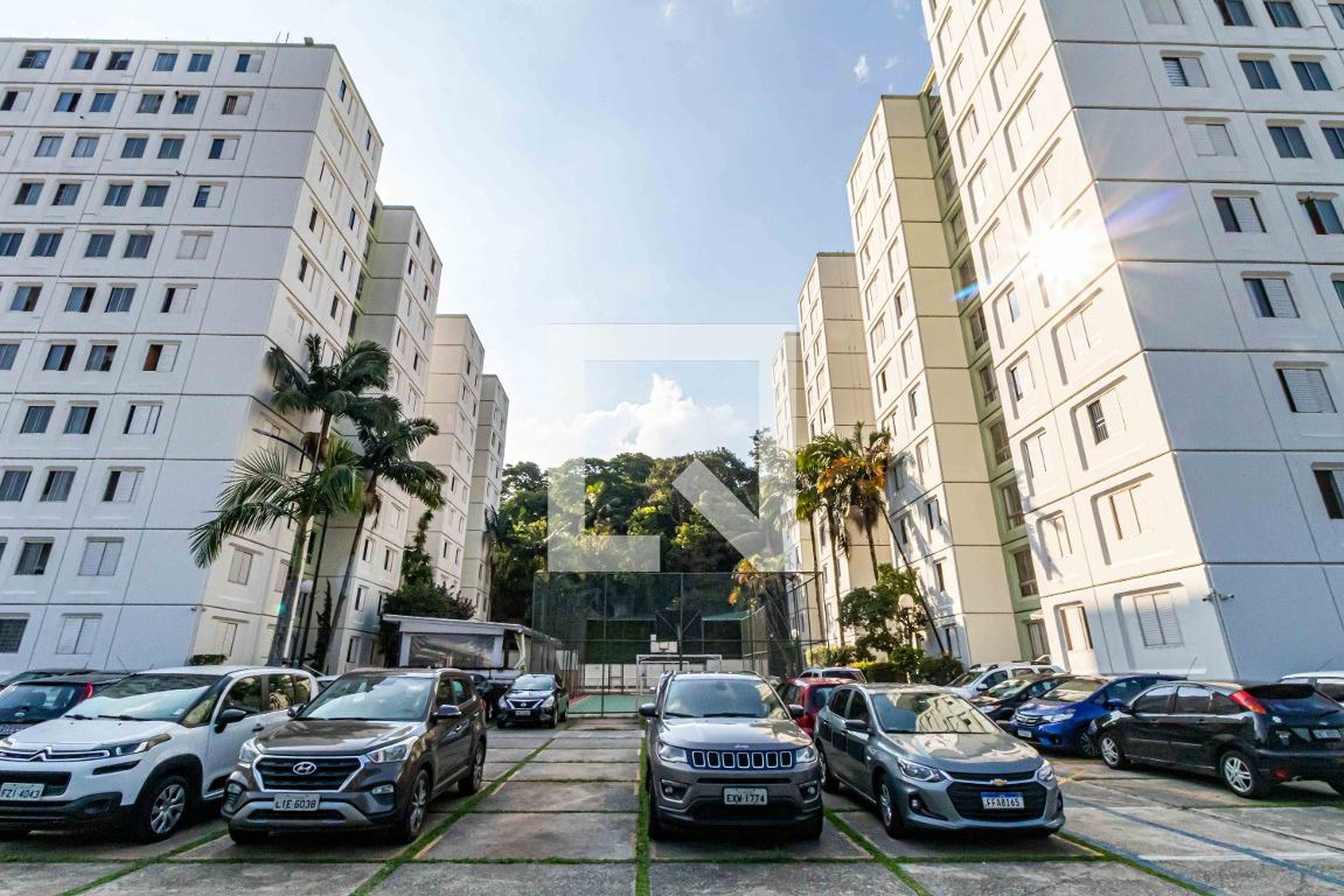 Fachada Condomínio em Rua João Della Manna, 700