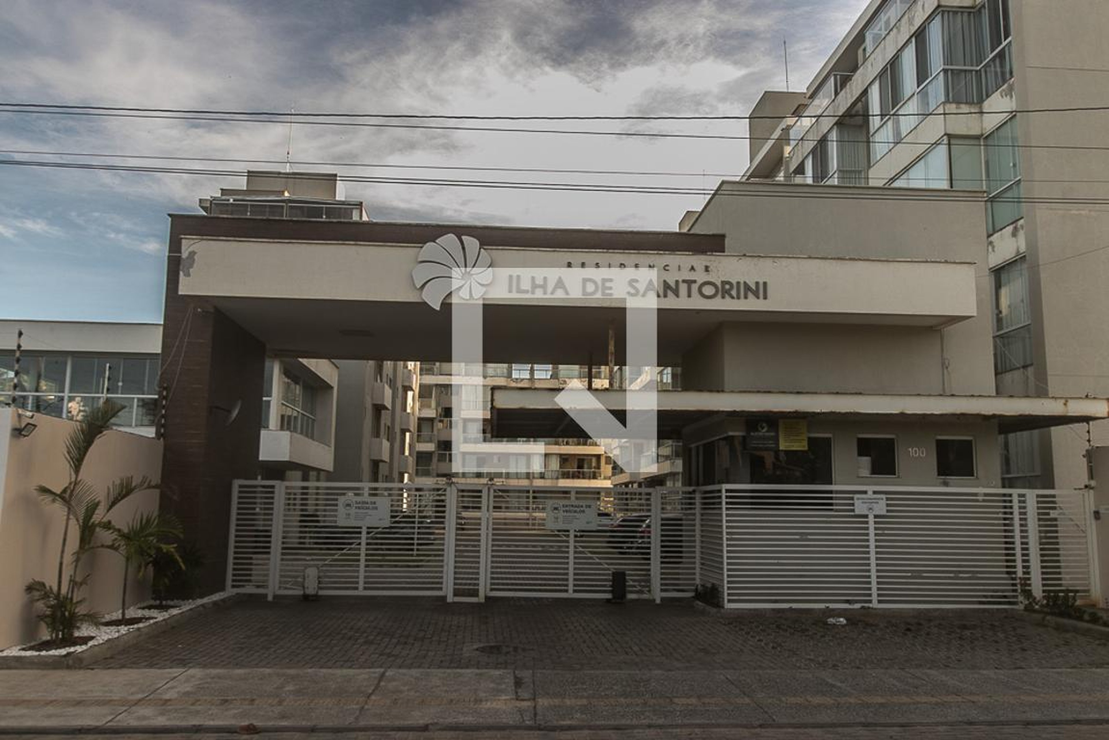 Fachada Residencial Ilha de Santorini