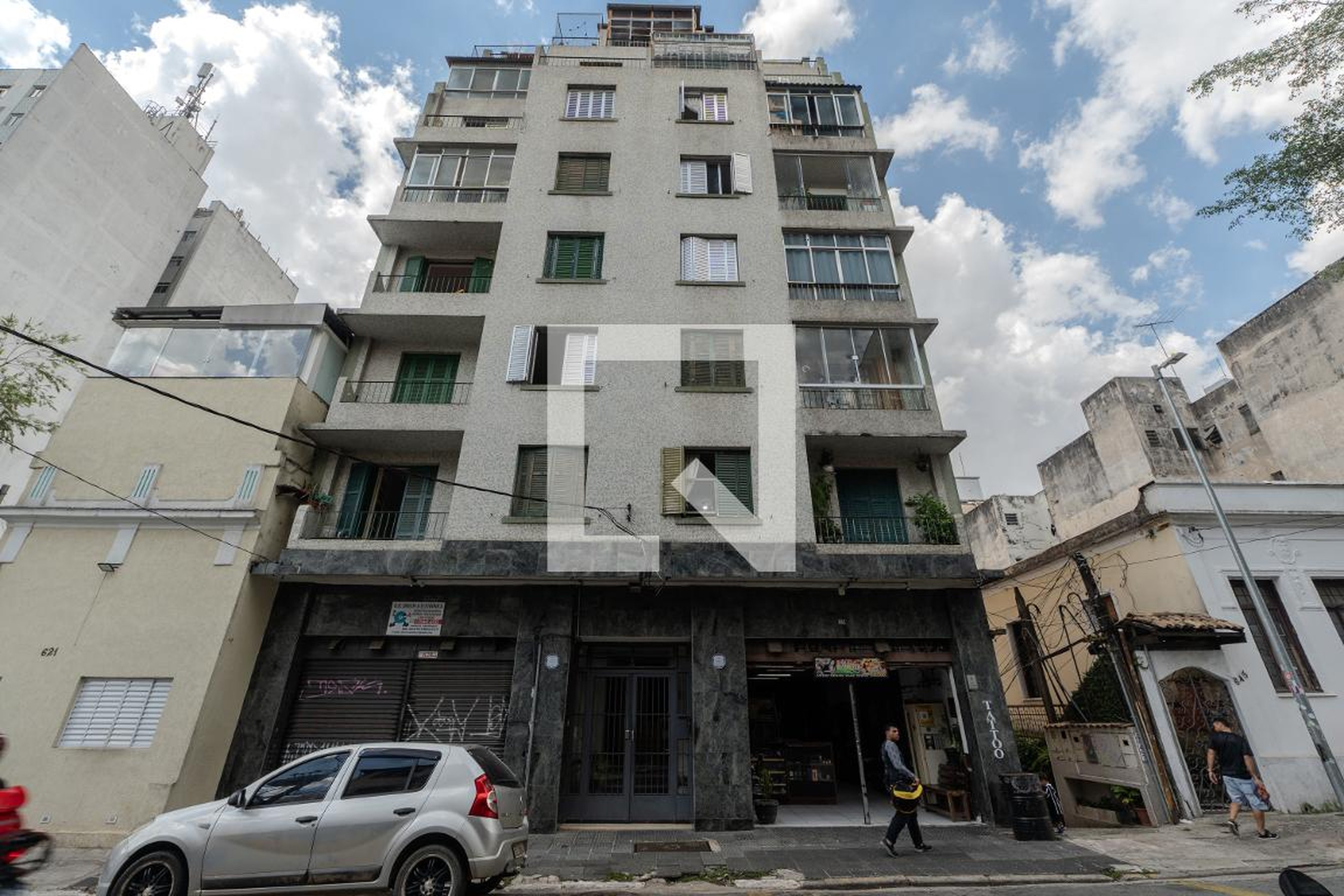 Fachada Condomínio Eugênio Frazão