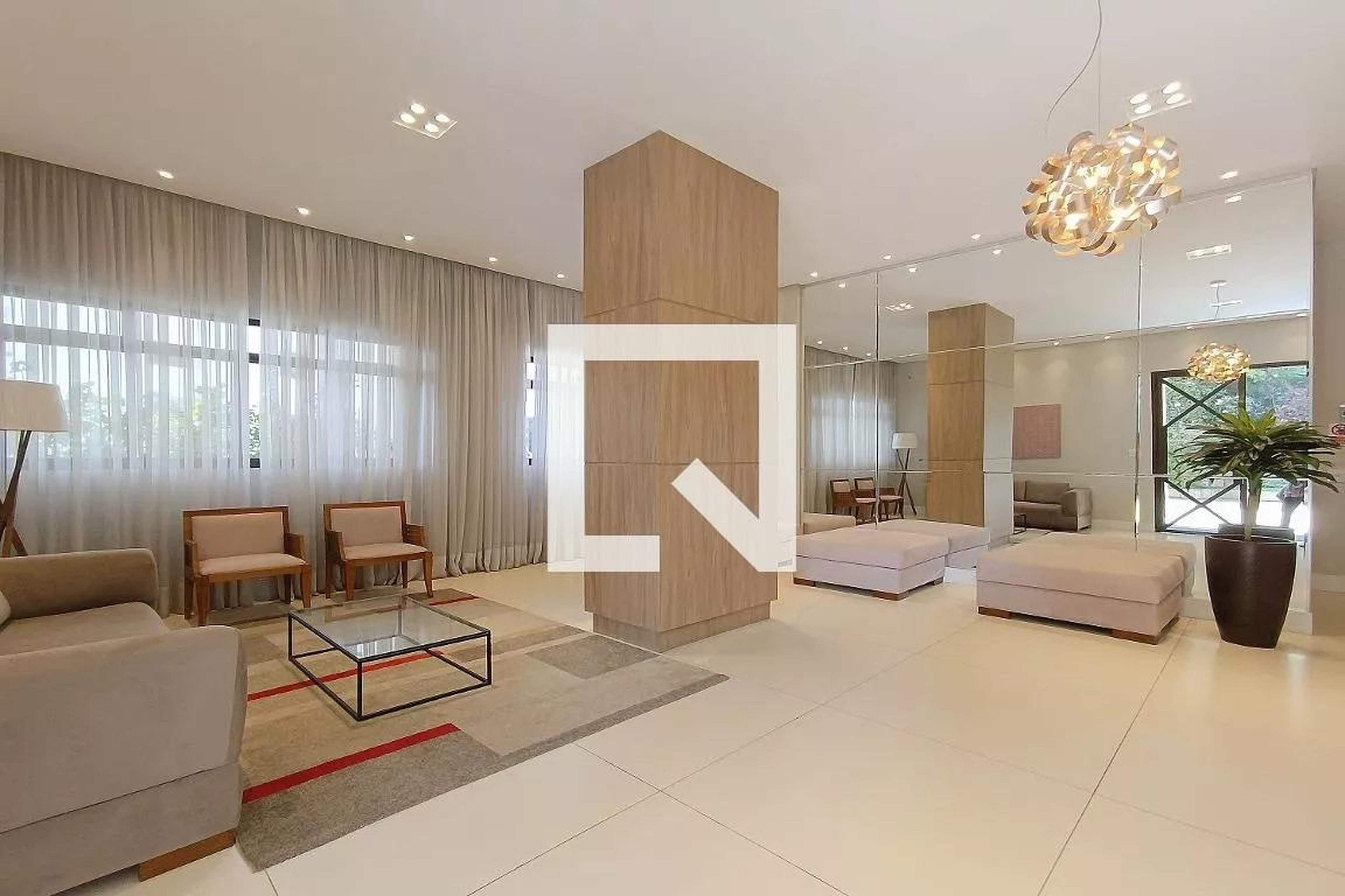 Hall de entrada - Residencial Mofarrej