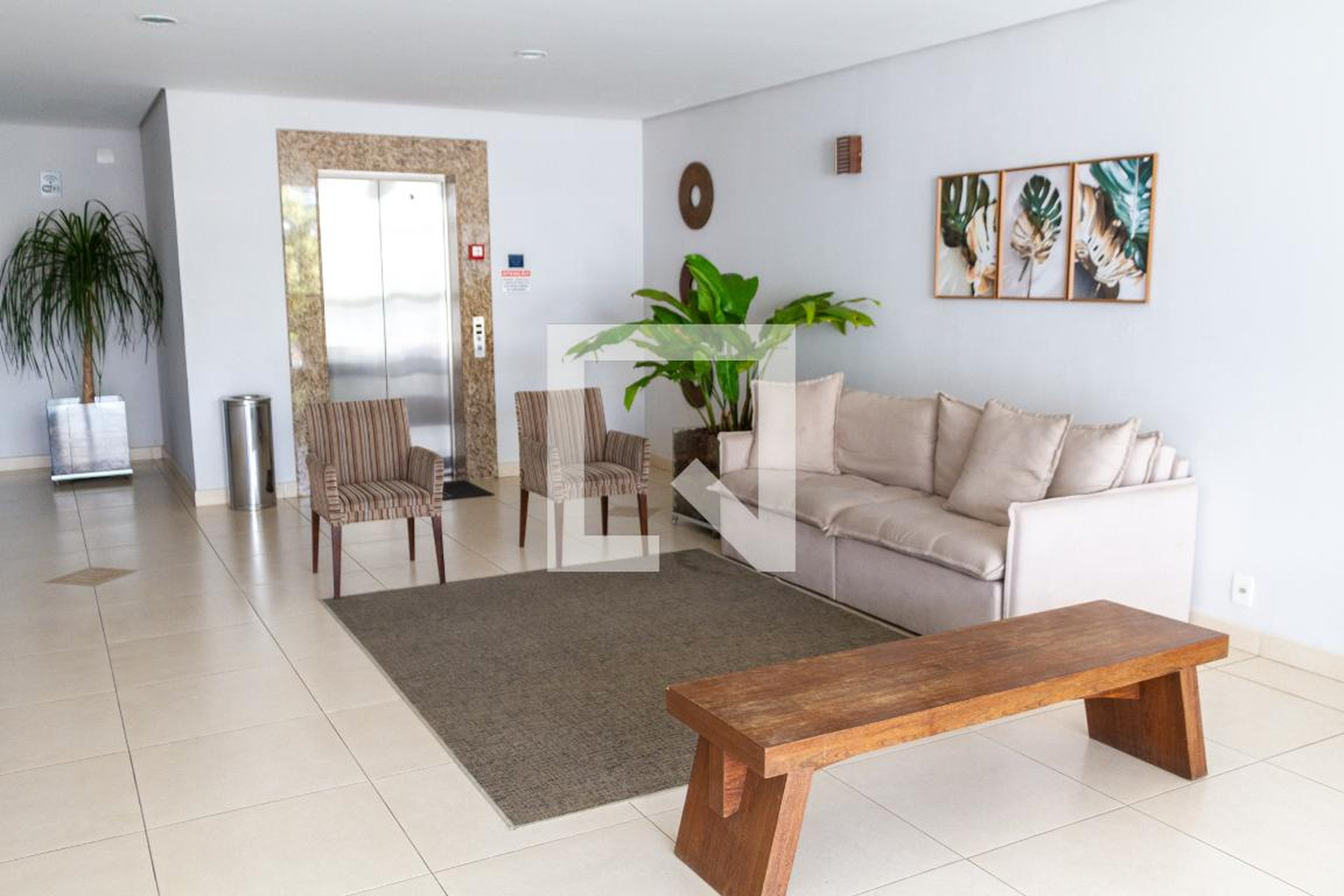 Hall social - Vista verde