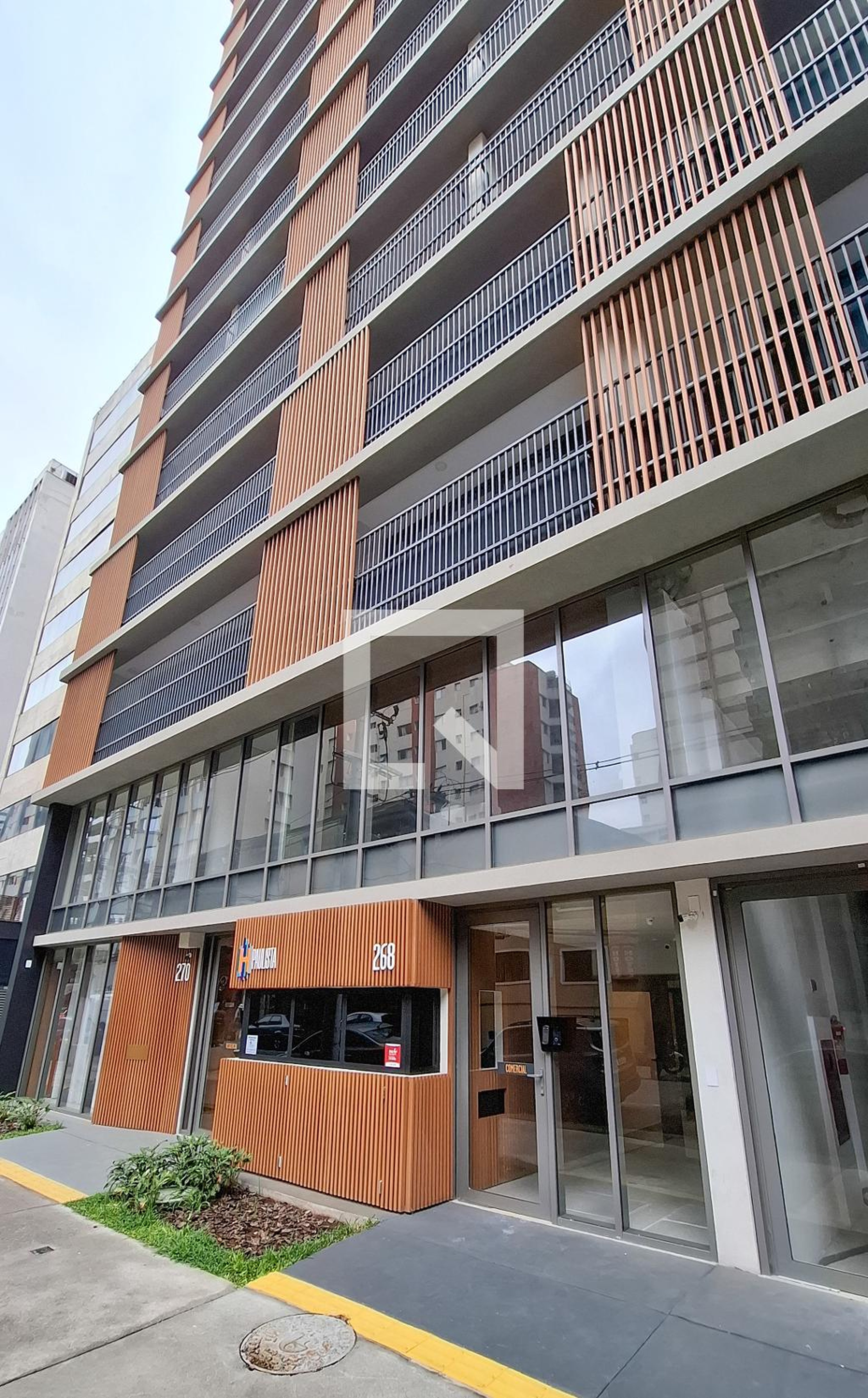 Fachada do Prédio Edifício H Paulista