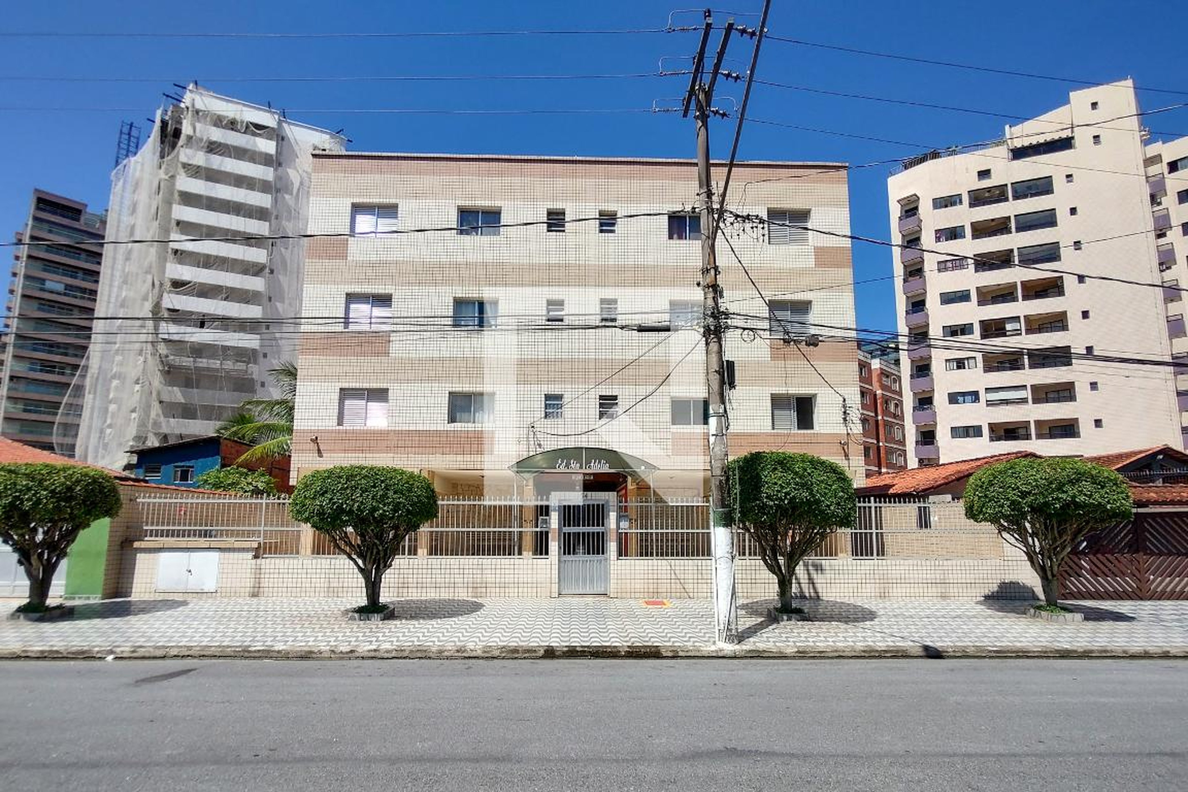 Fachada do Prédio Edifício Santa Adélia