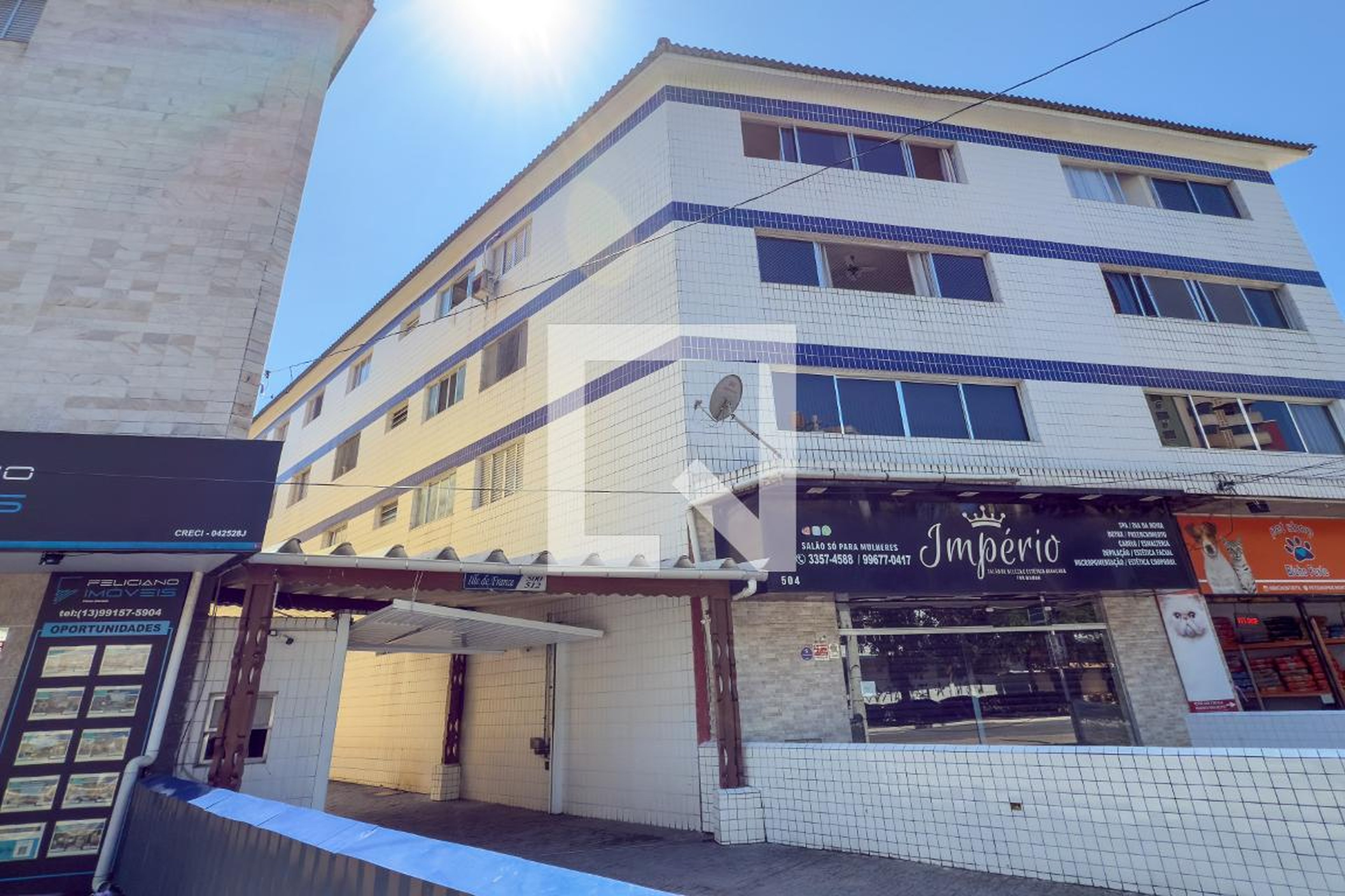 Fachada do Prédio Condomínio Conjunto Ille de France