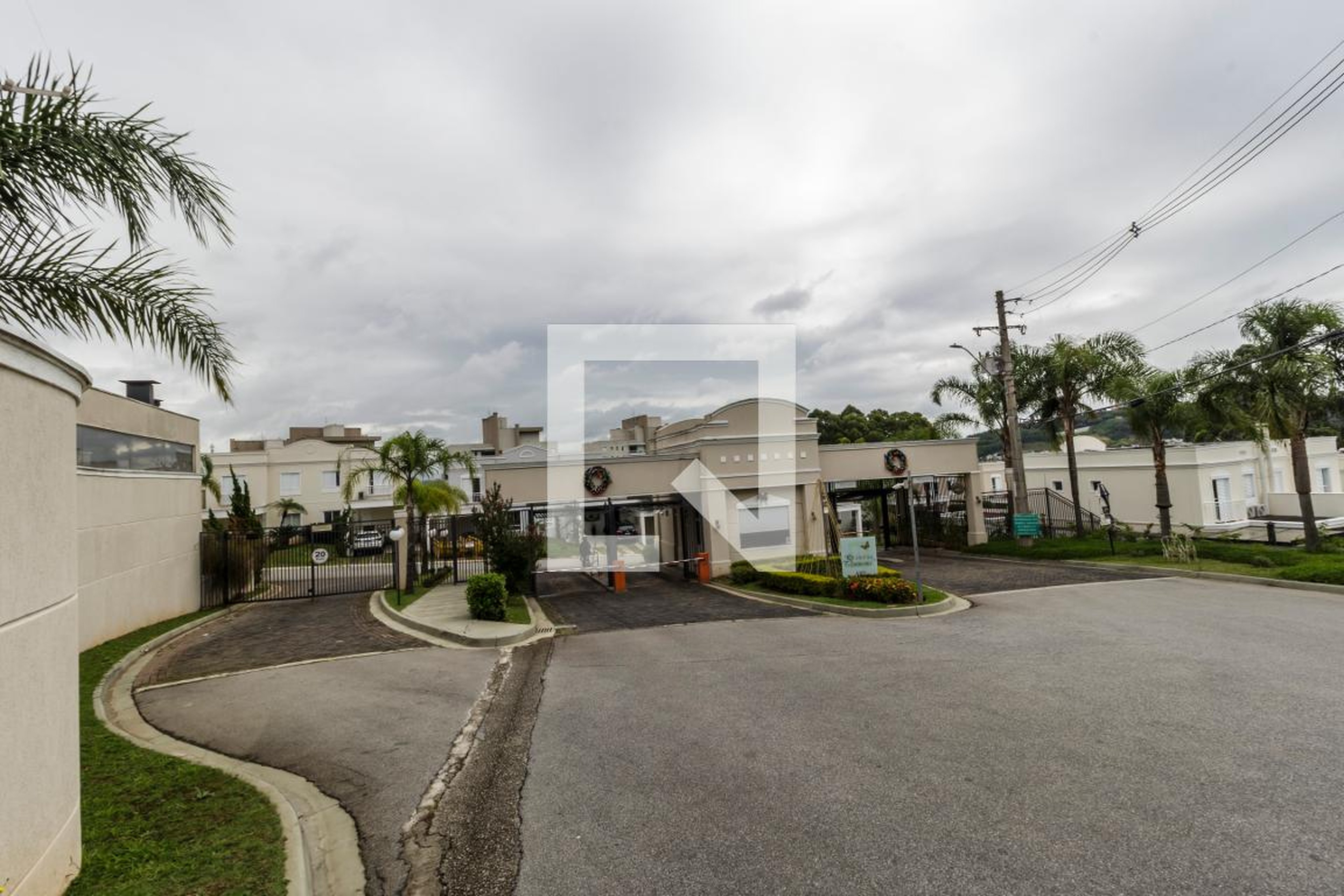 Fachada do Condomínio Residencial Quintas Do Tamboré