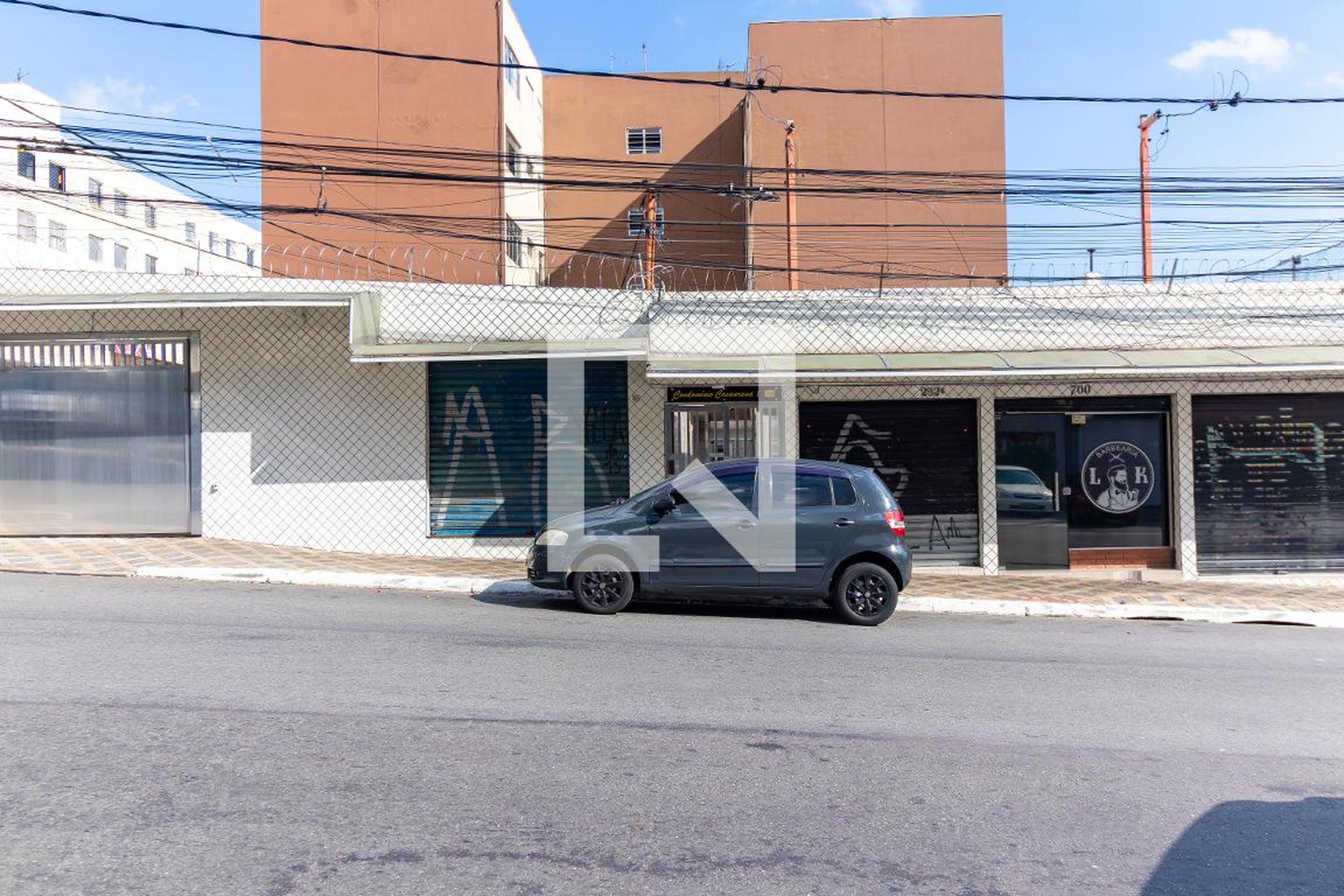 Fachada Condomínio em Rua Sílvio Barbini, 282