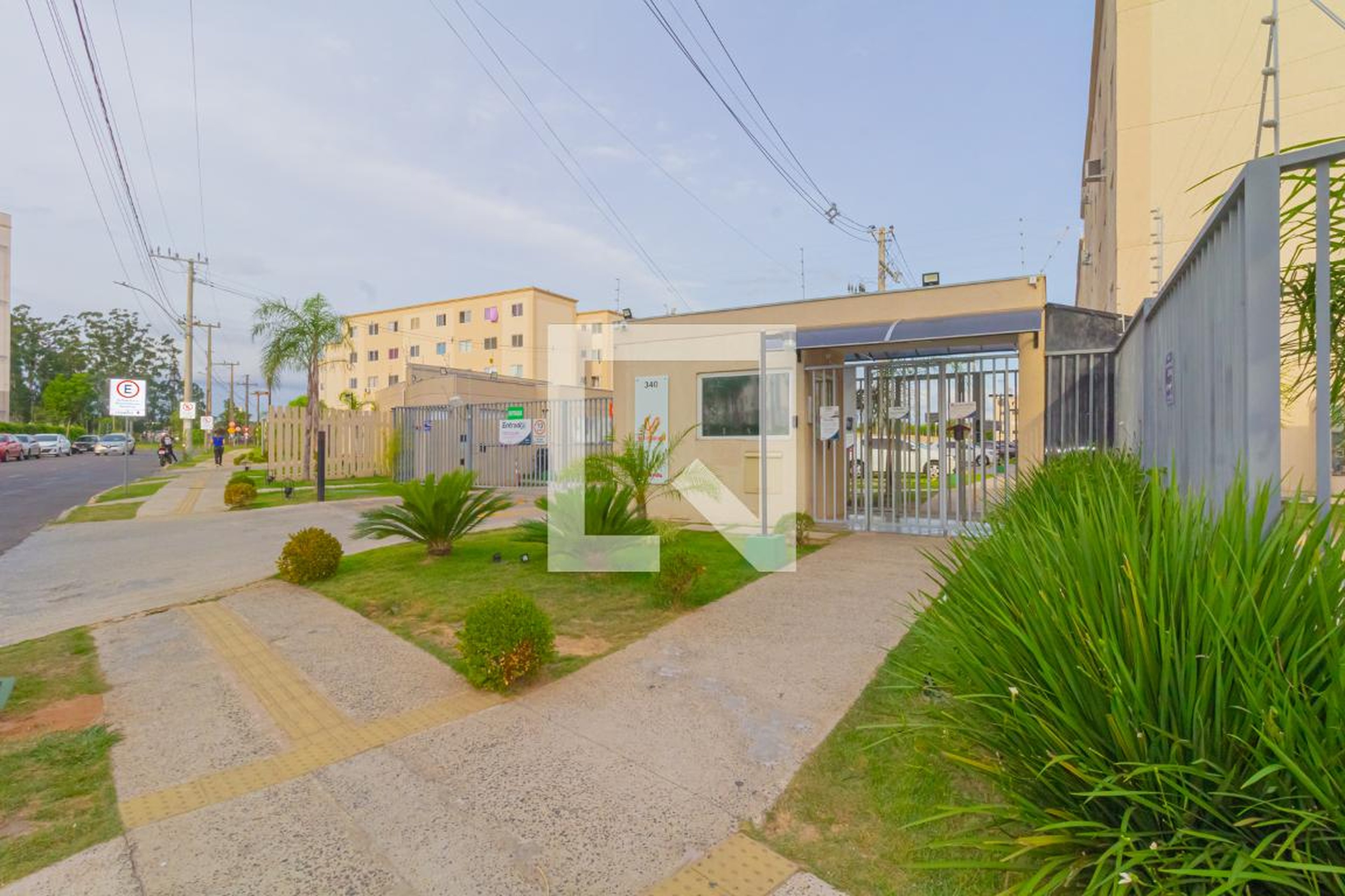 Portaria - Parque Ventura II  Construtora Tenda