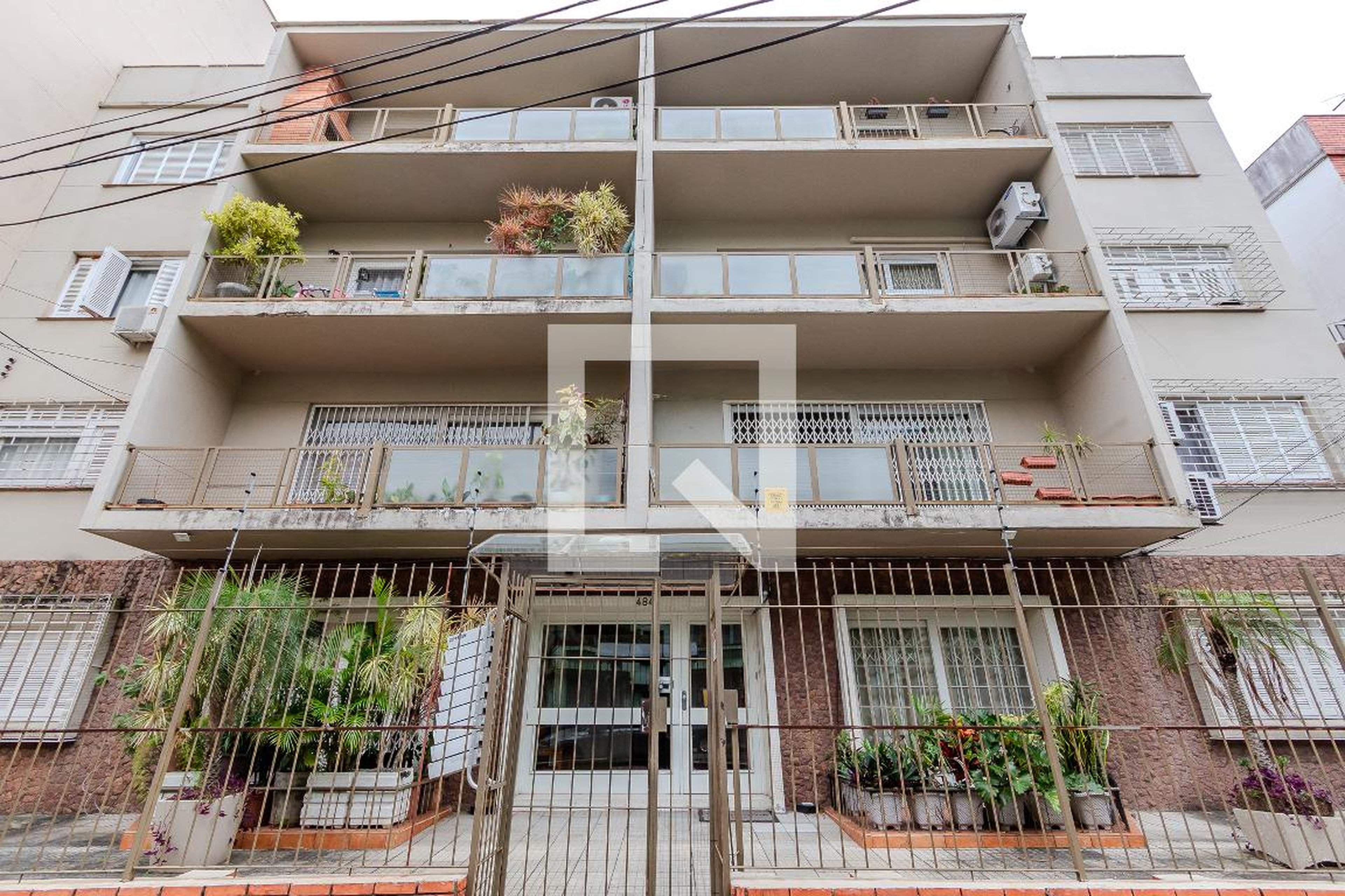 Fachada Condomínio em Rua Olavo Bilac, 484