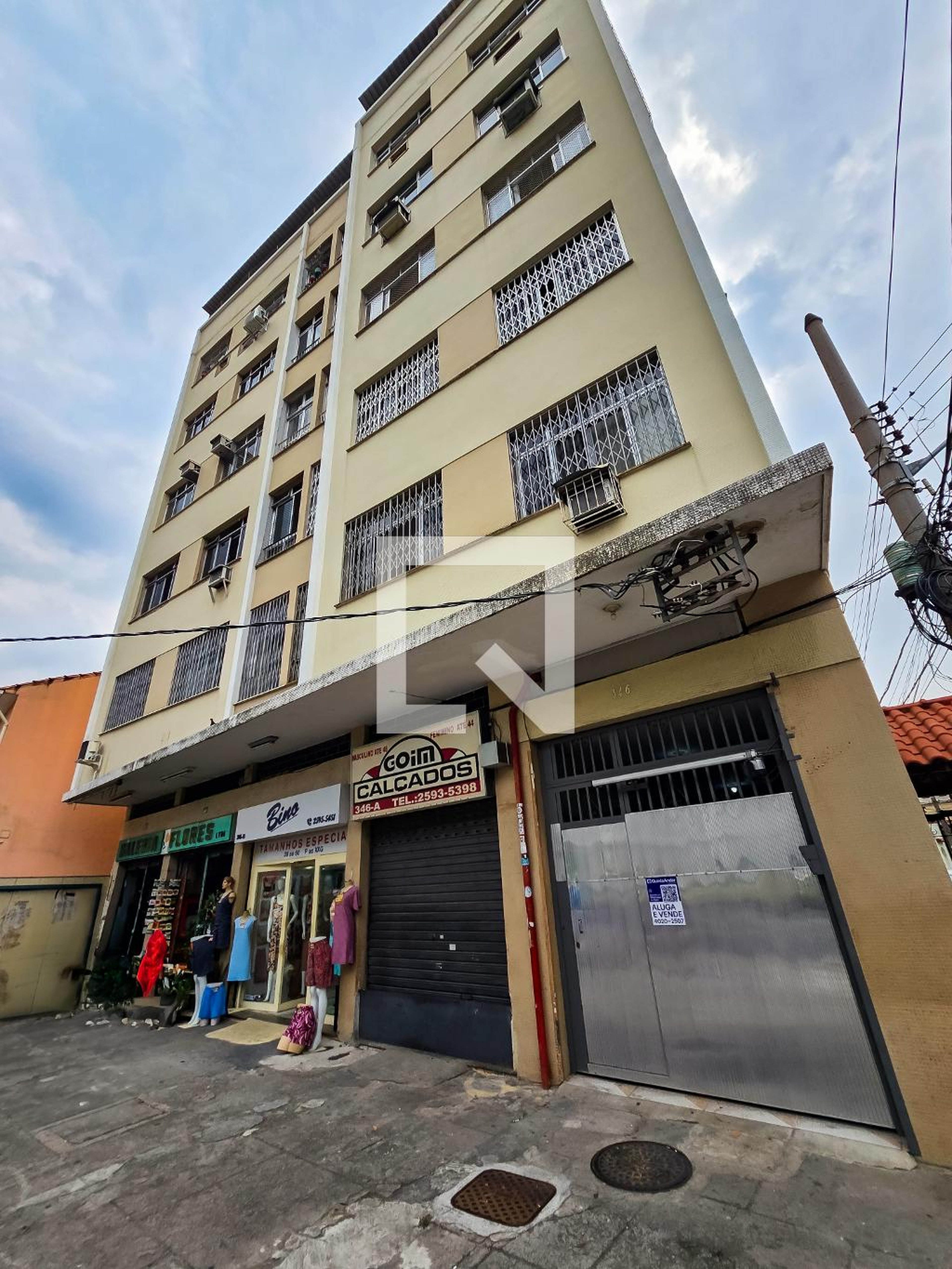 Fachada Condomínio em Rua Dias da Cruz, 346