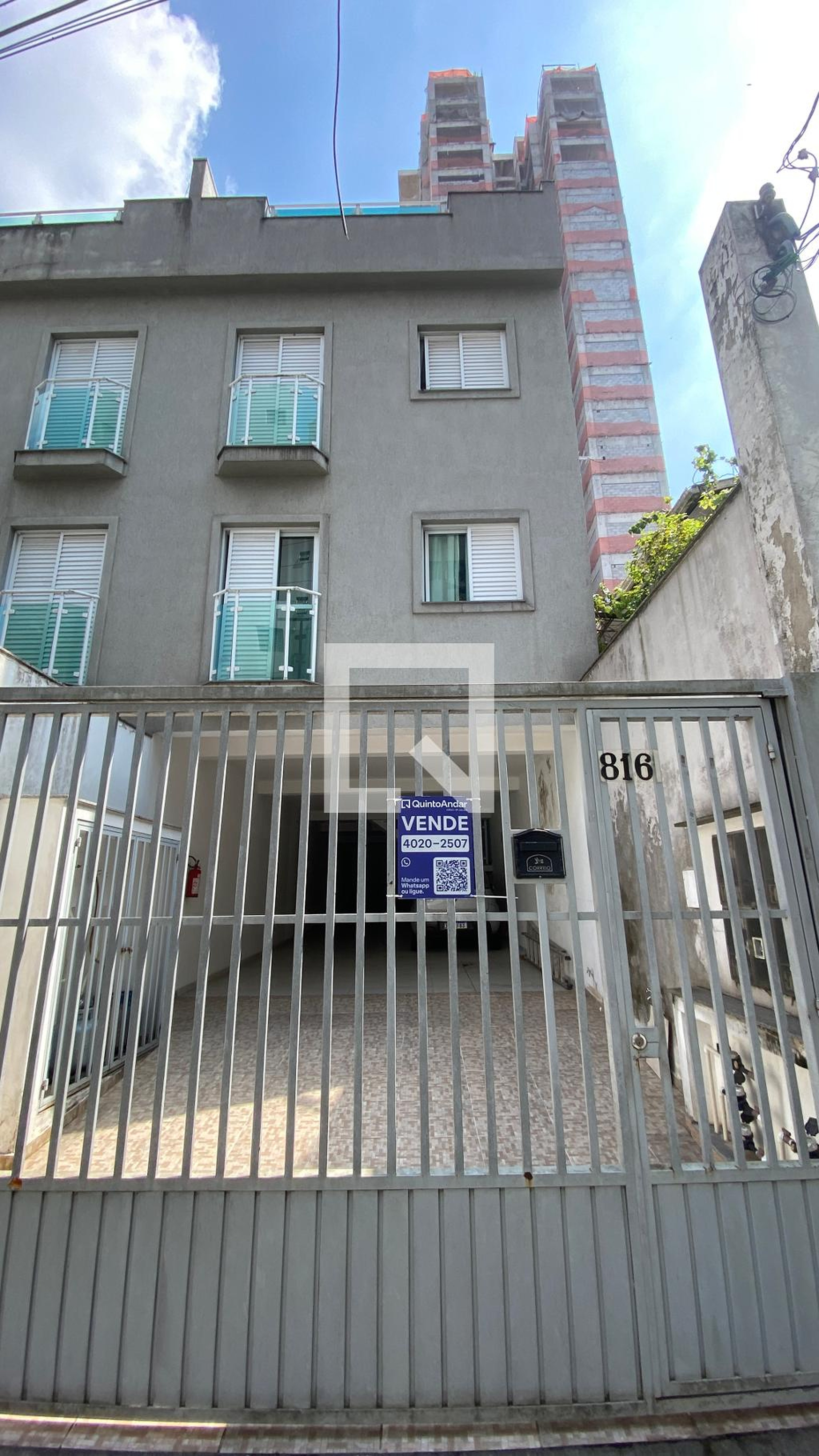 Fachada Condomínio em Rua Xingu, 816