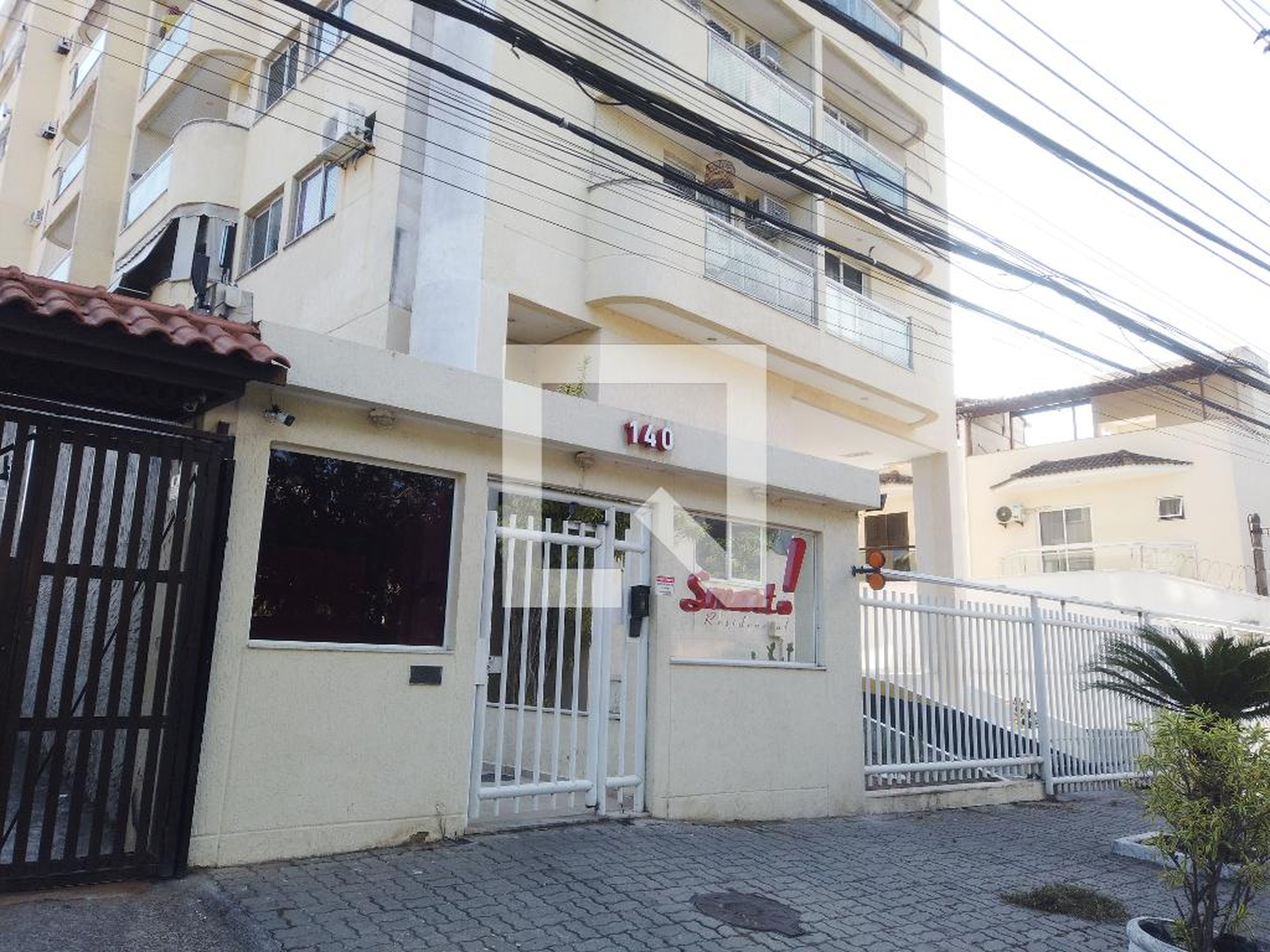 Fachada do Condomínio Condomínio Smart Residencial