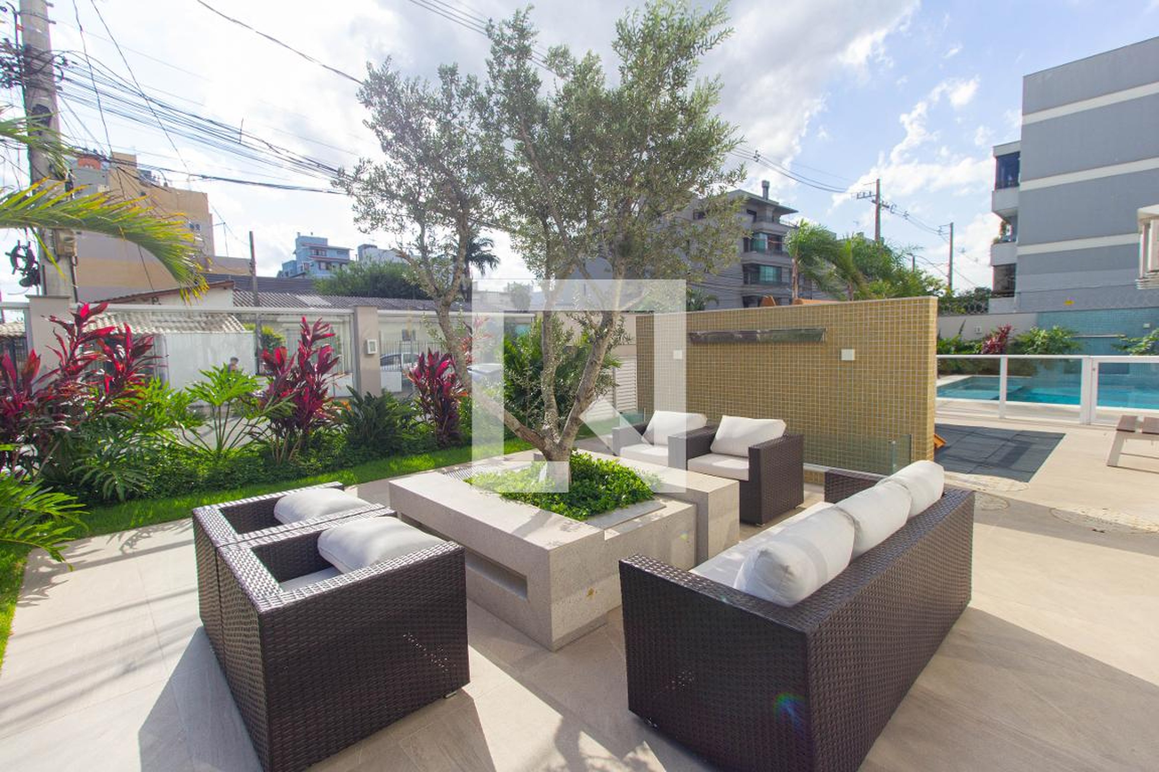 Hall social - Absoluto Residencial  Weissheimer Engenharia