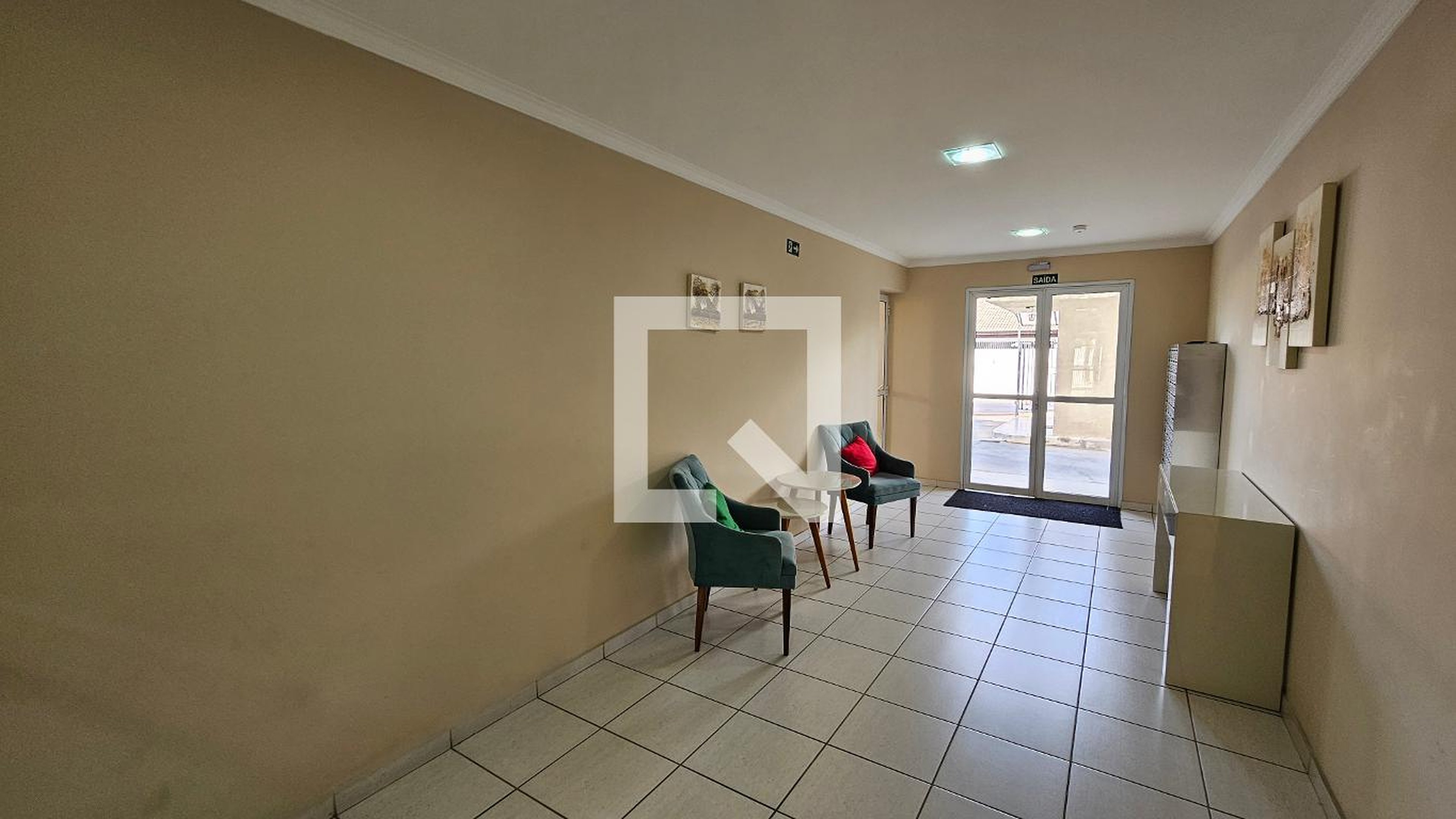 Hall social Condomínio em Rua Aurora Germano de Lemos, 124