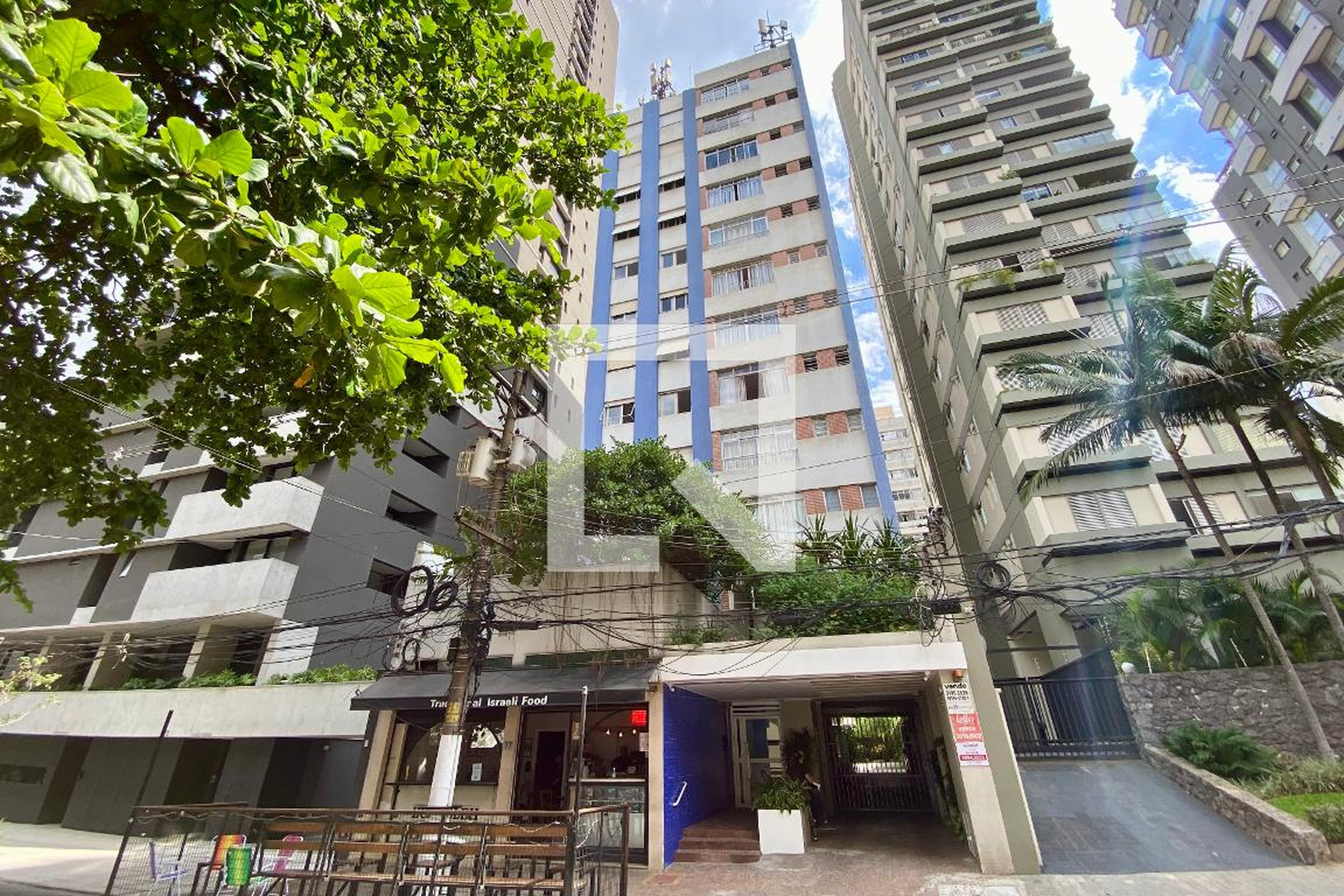 Fachada Condomínio Tibério