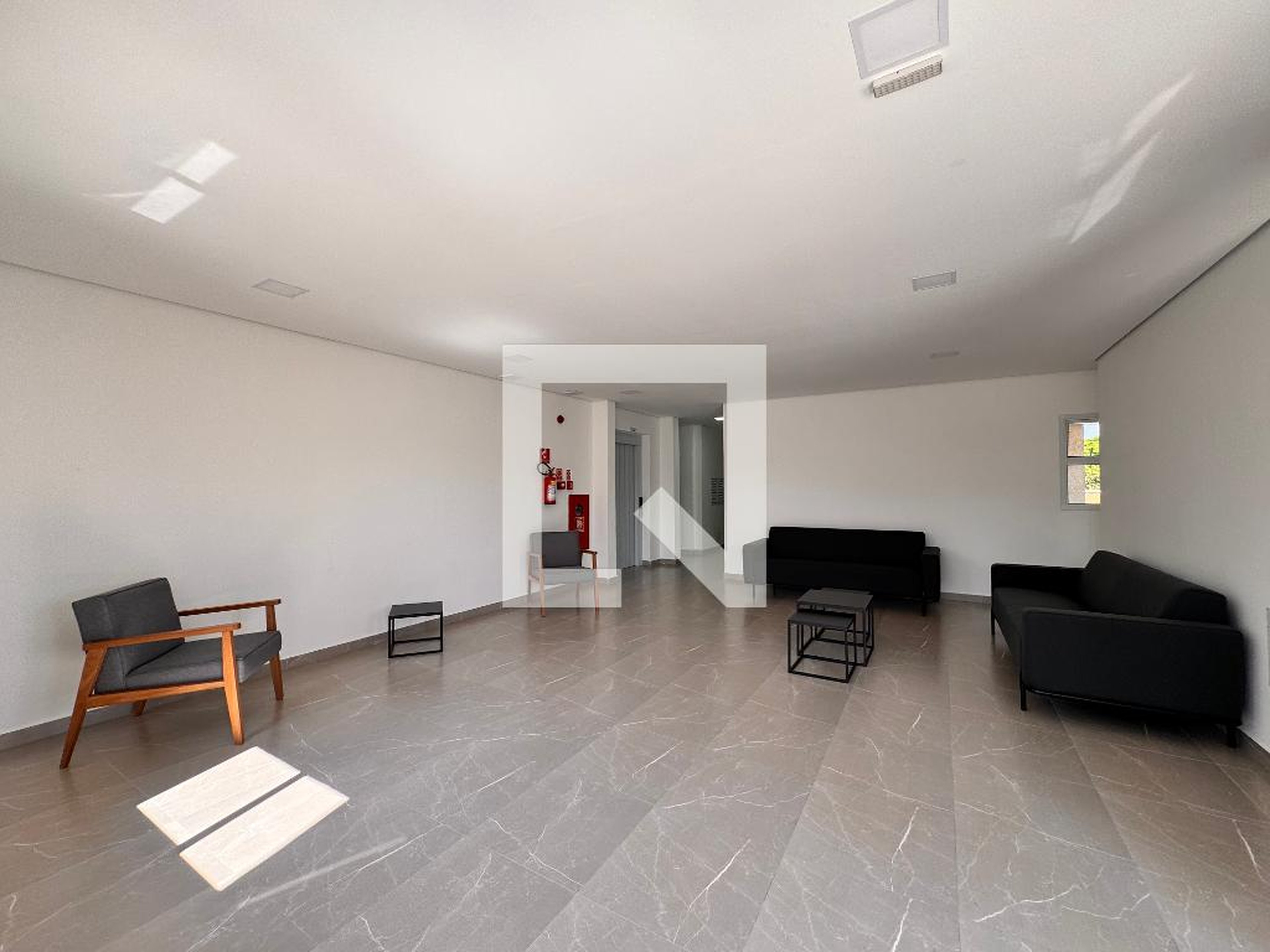 Hall social - Residencial Alameda Jardim