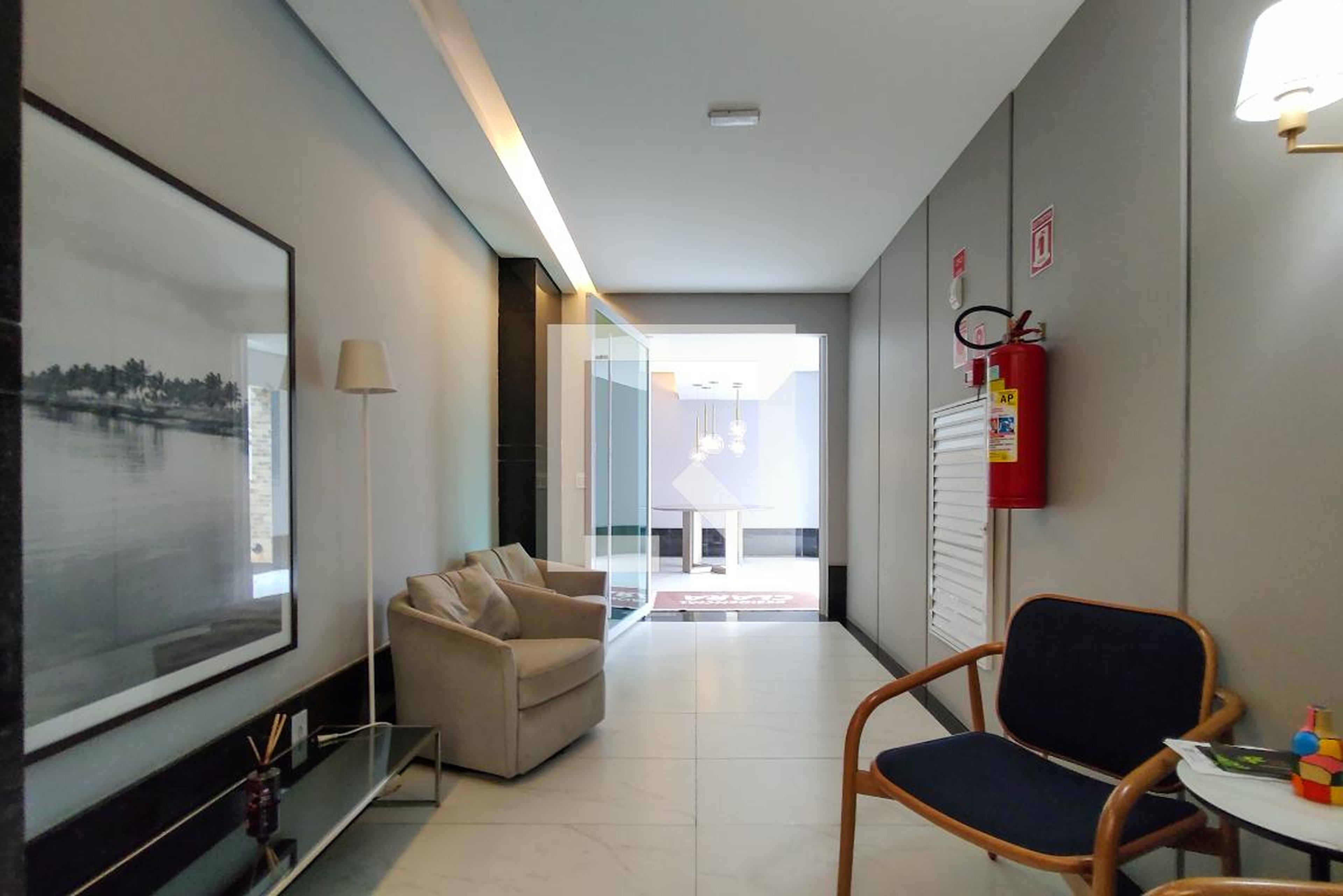 Hall social - Residencial Clara