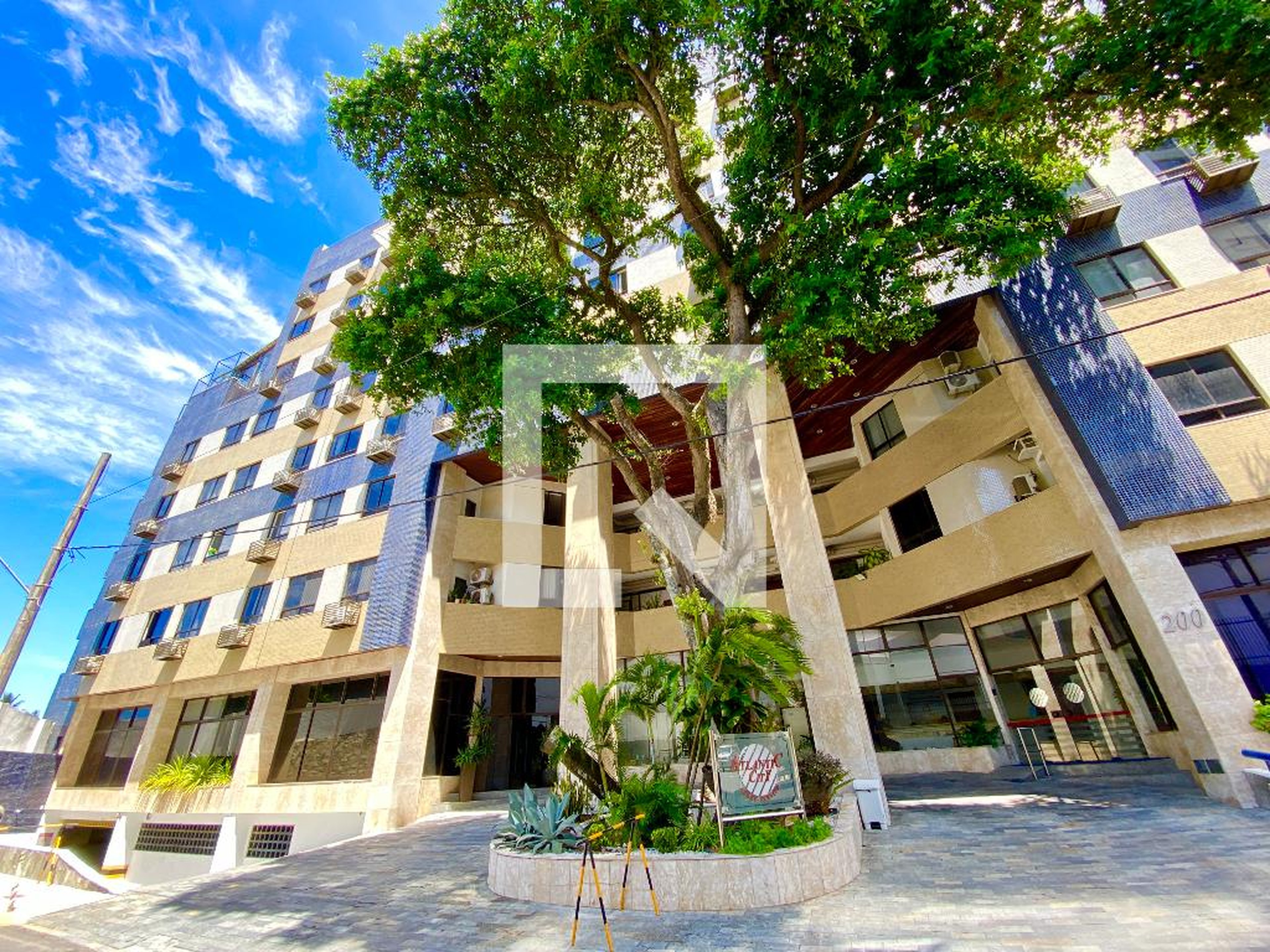 Fachada Condomínio Atlantic City Apart Service