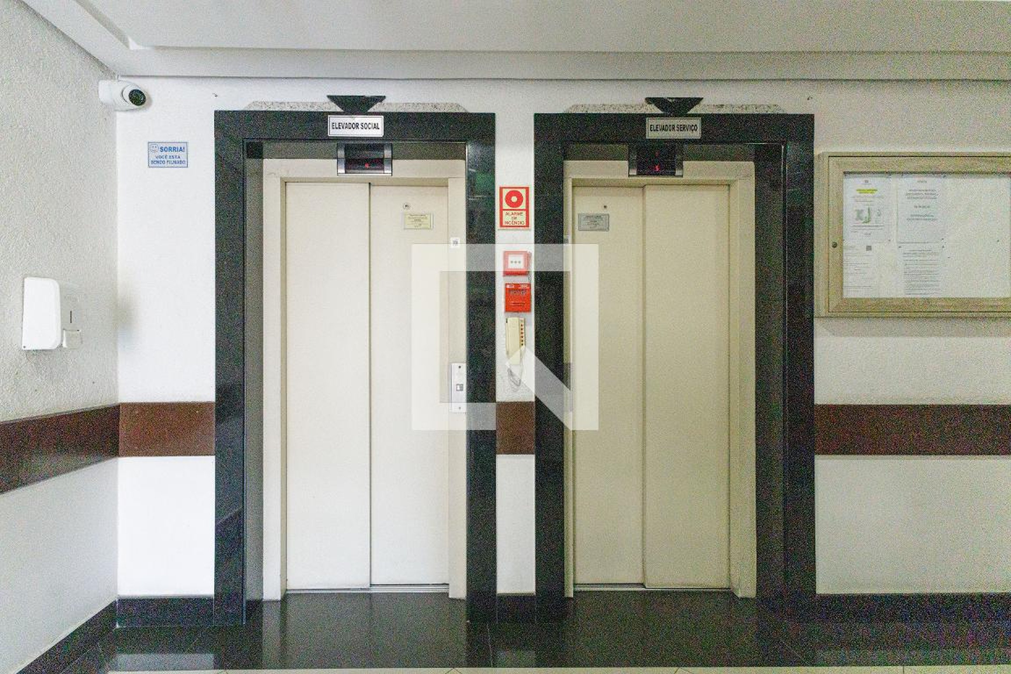 Hall de entrada - Residencial Paris