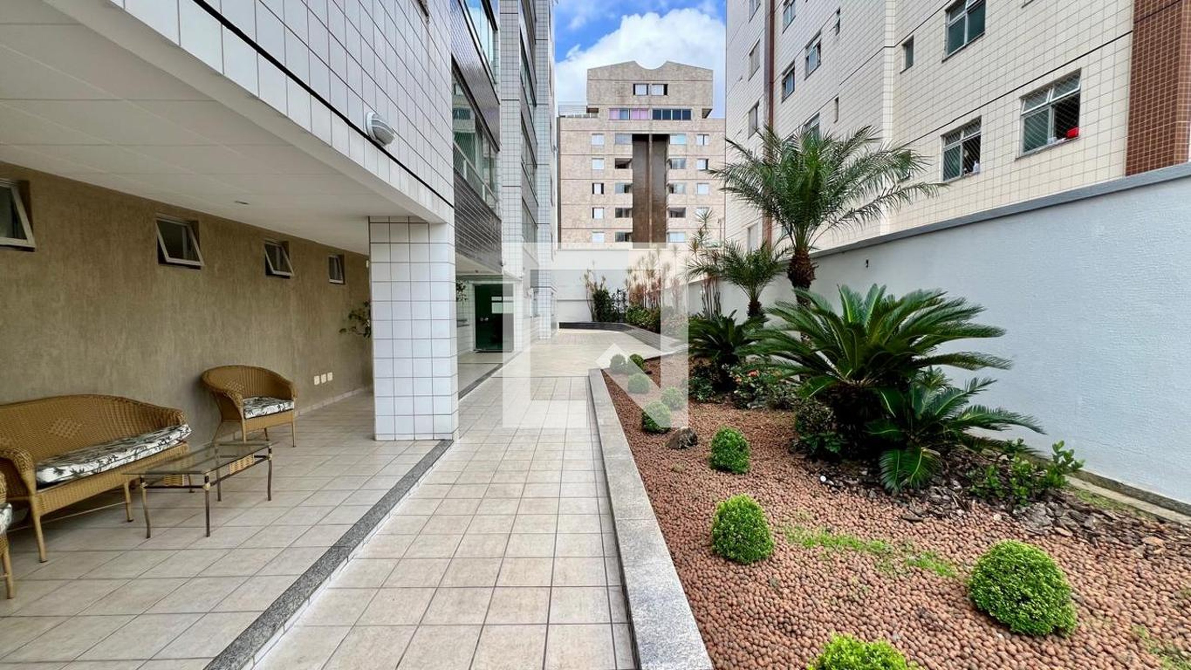 Hall de entrada Edifício Monte Verde