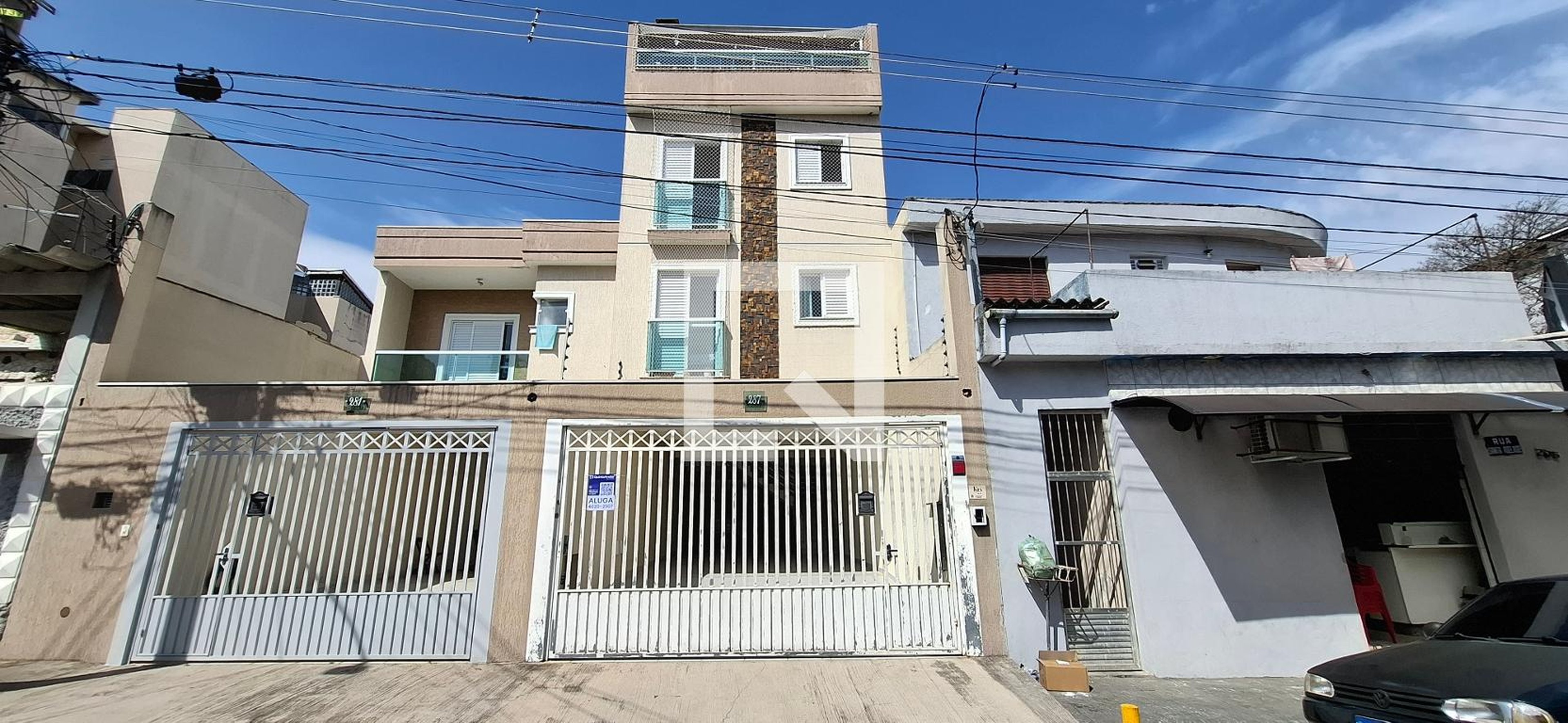 Fachada Condomínio em Rua Santa Adelaíde, 287