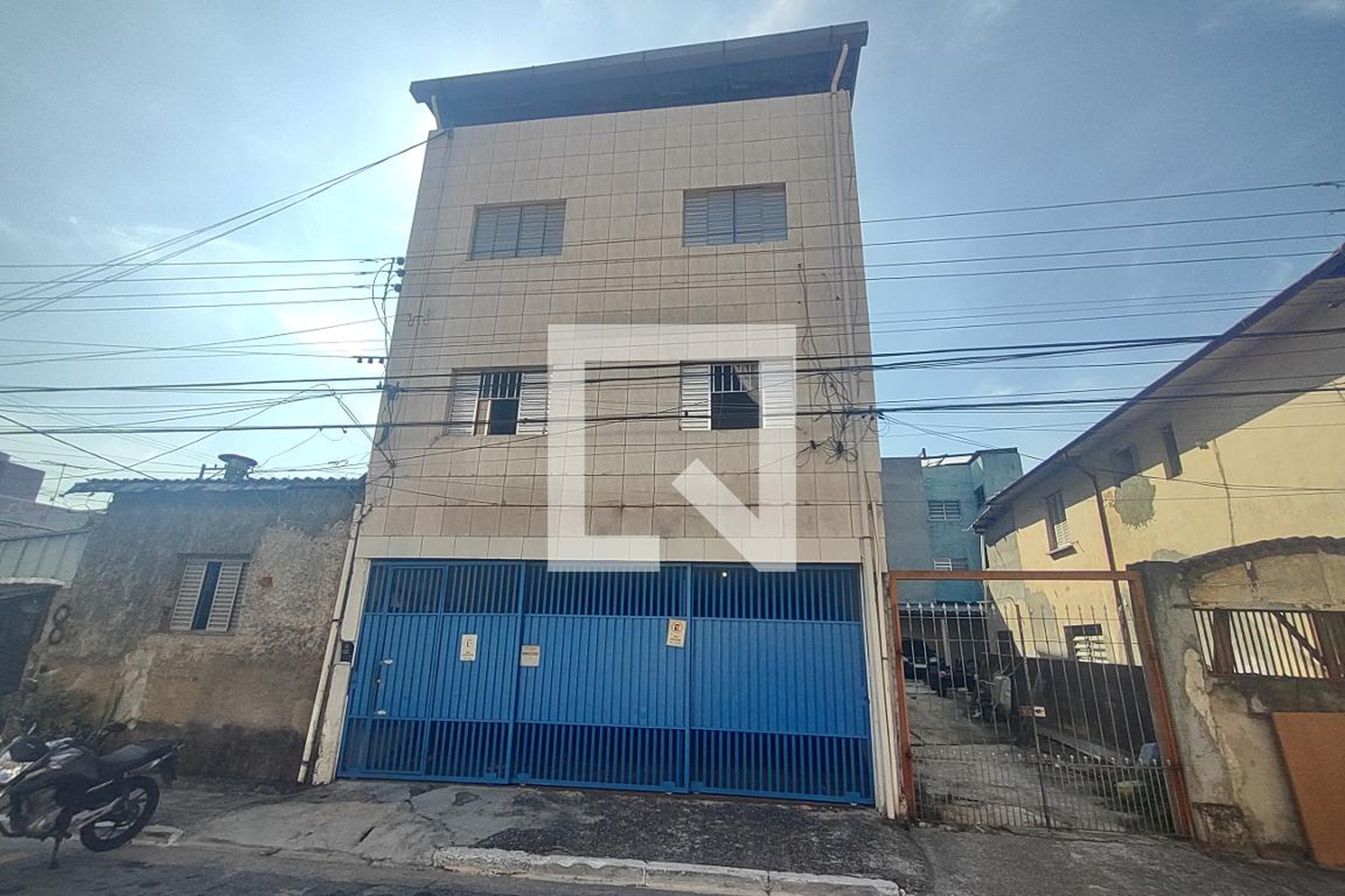 Fachada Condomínio em Rua Senador Vergueiro, 91