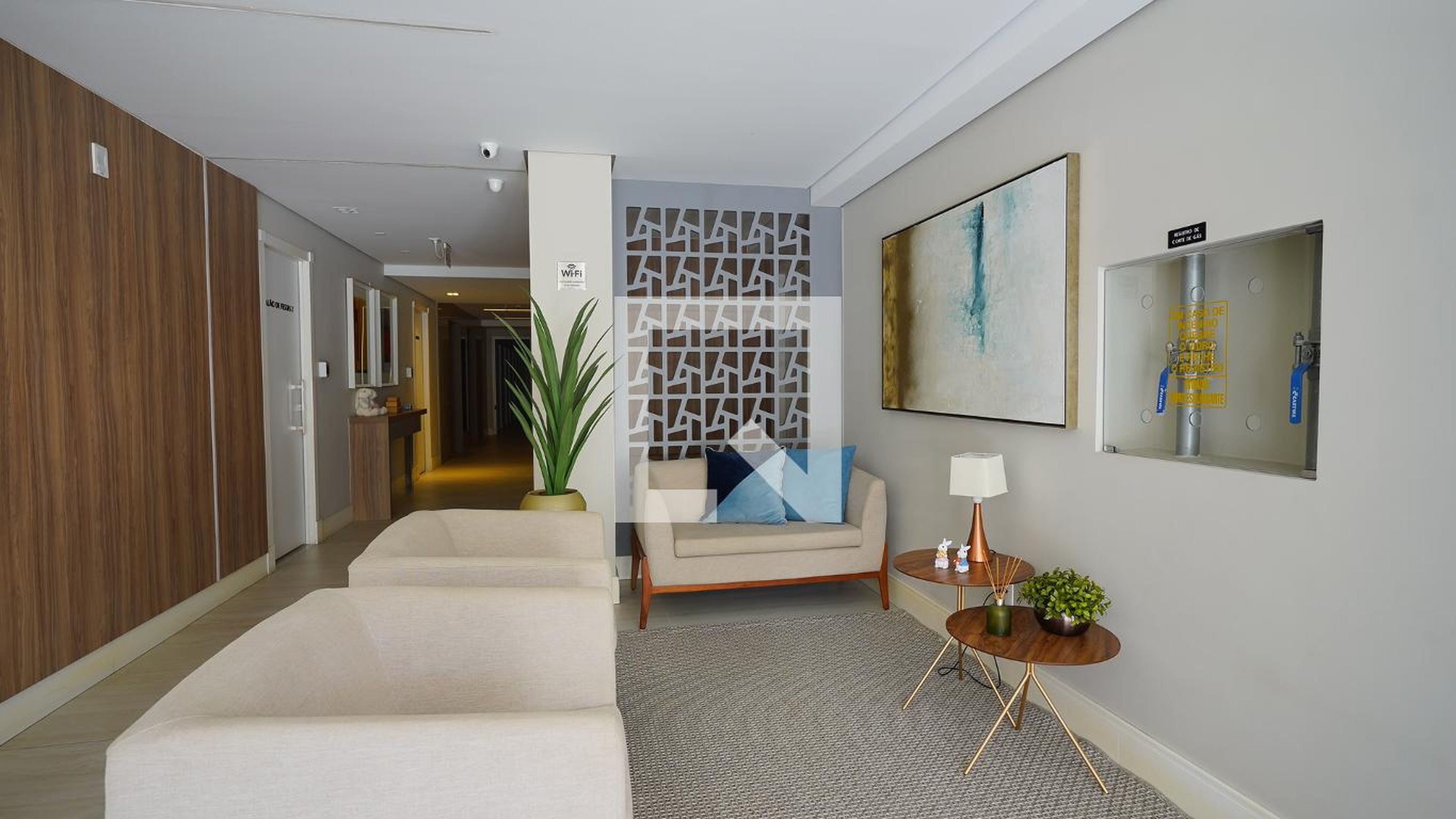 Hall de entrada - Residencial Inês de Castro