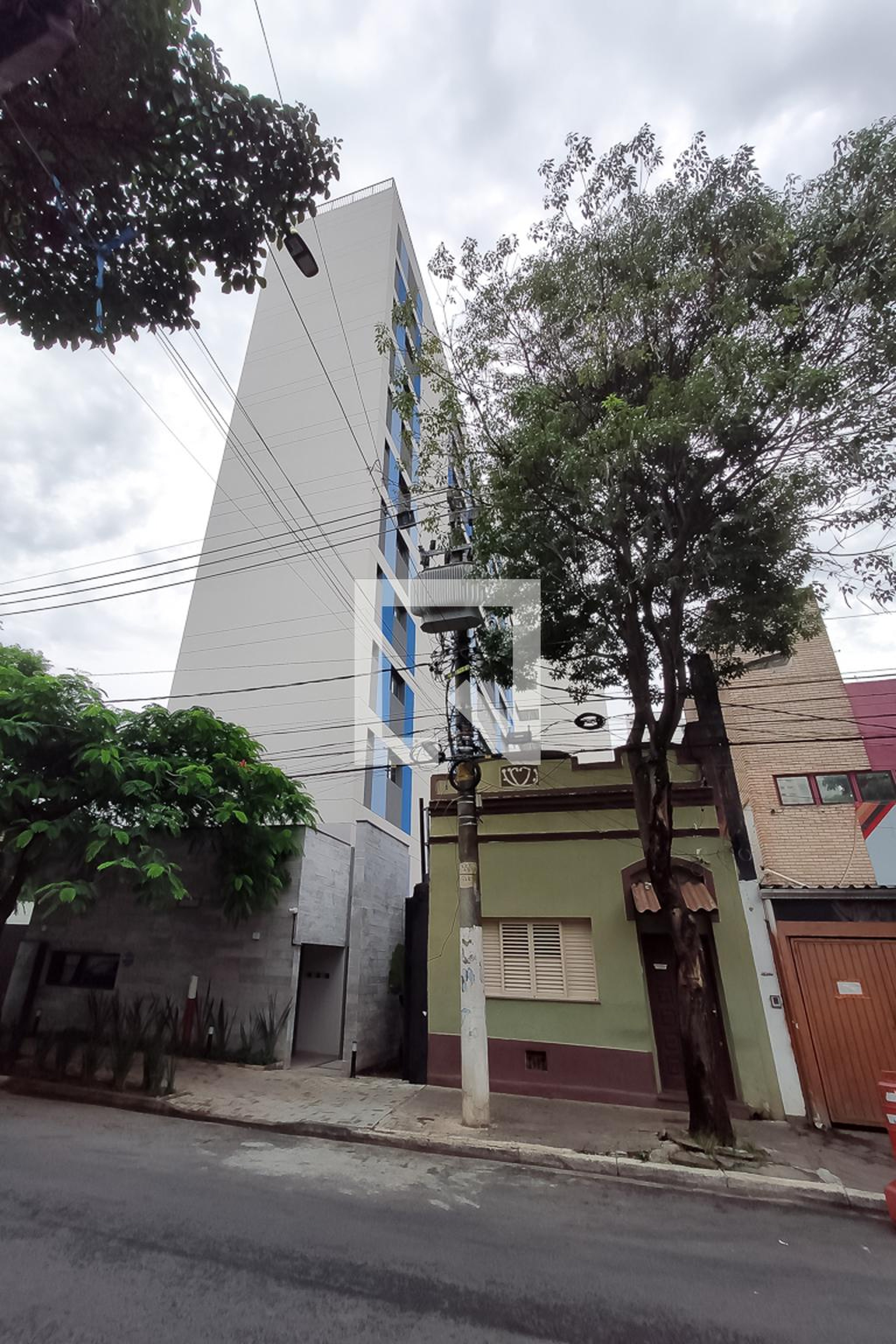 Fachada Condomínio em Rua Conselheiro Ramalho, 0