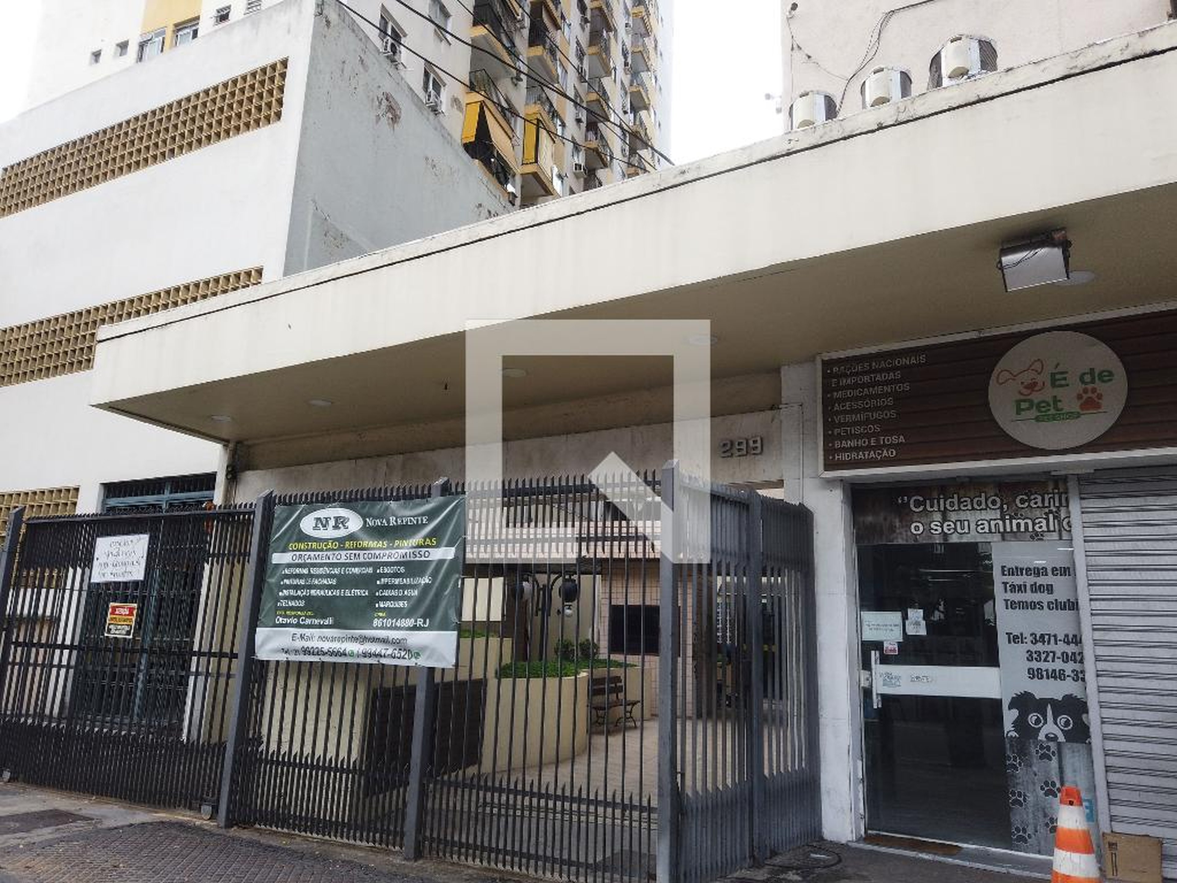 Fachada do Condomínio Edifício Bandeirantes Jeronimo Leitao