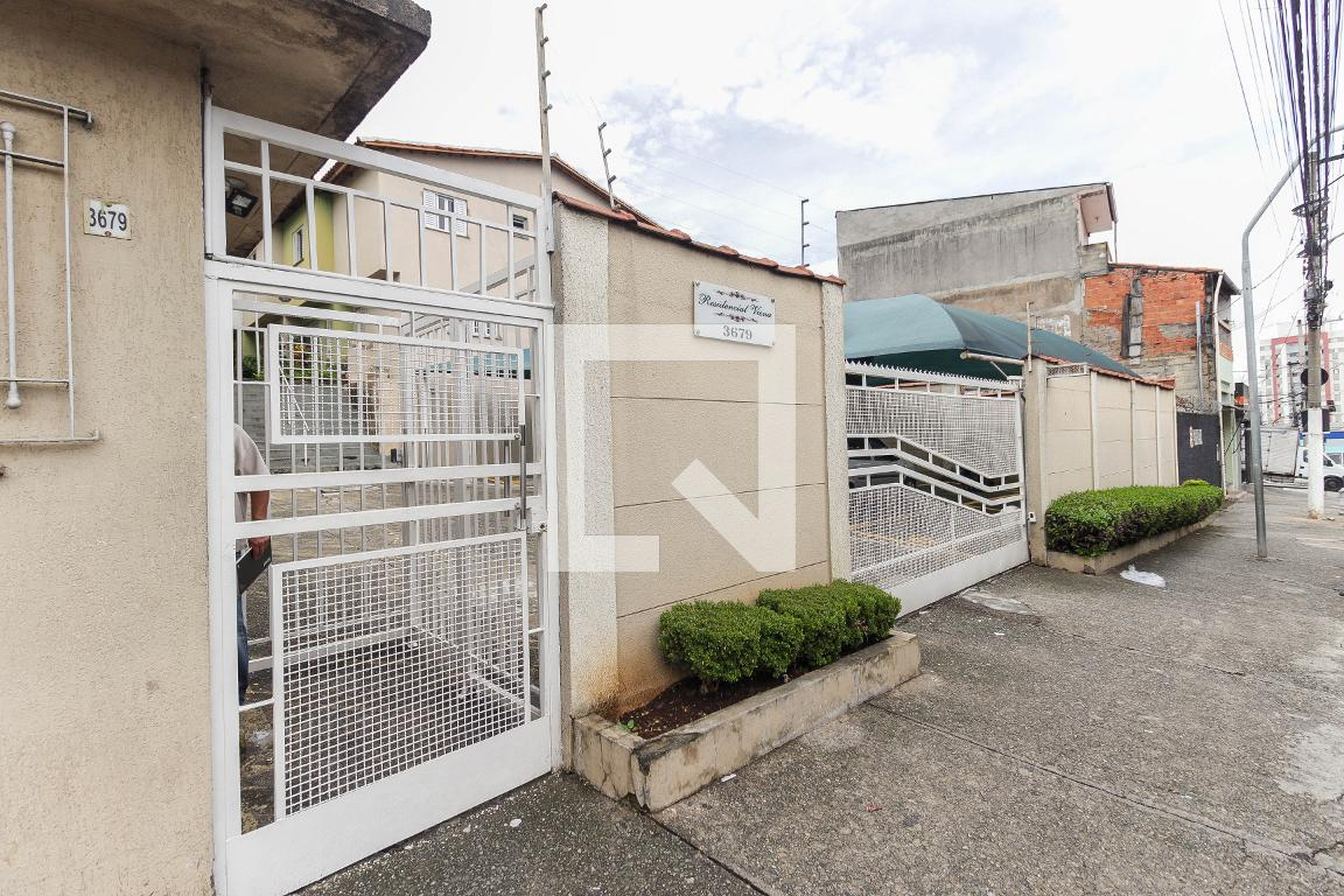 Fachada do Condomínio Residencial Viena