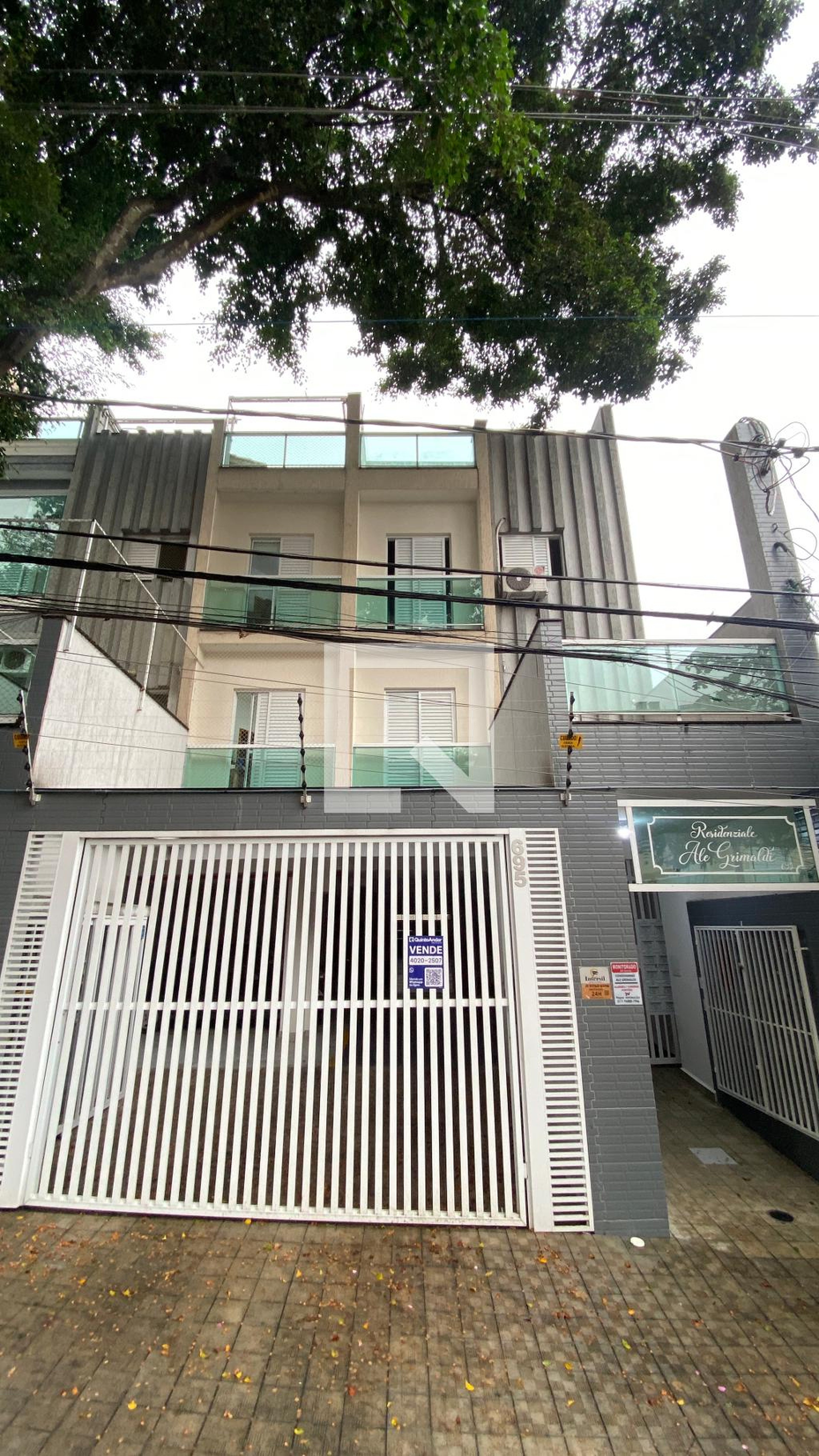 Fachada Condomínio em Rua Atibaia, 695