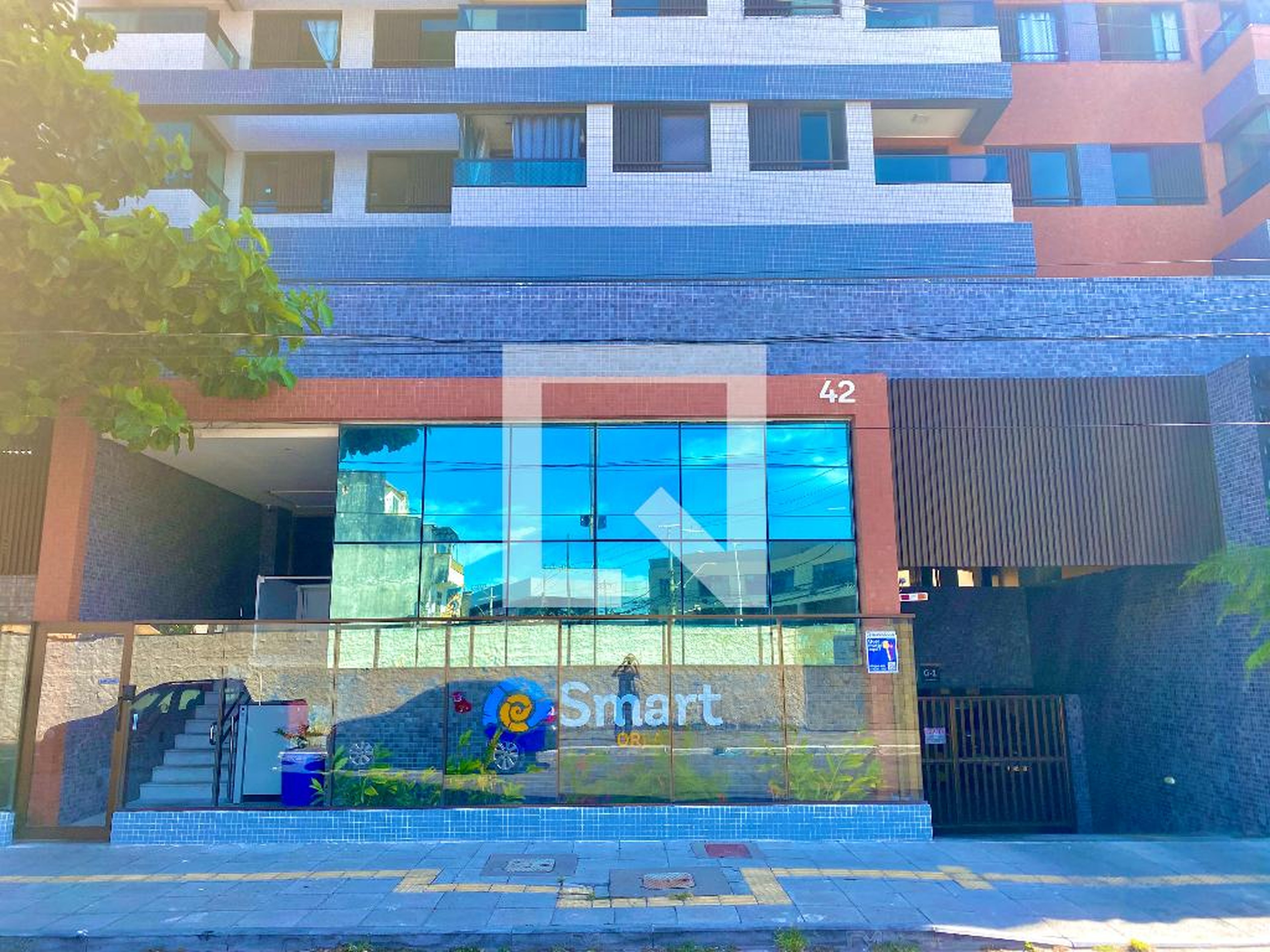 Fachada Condomínio Smart Orla